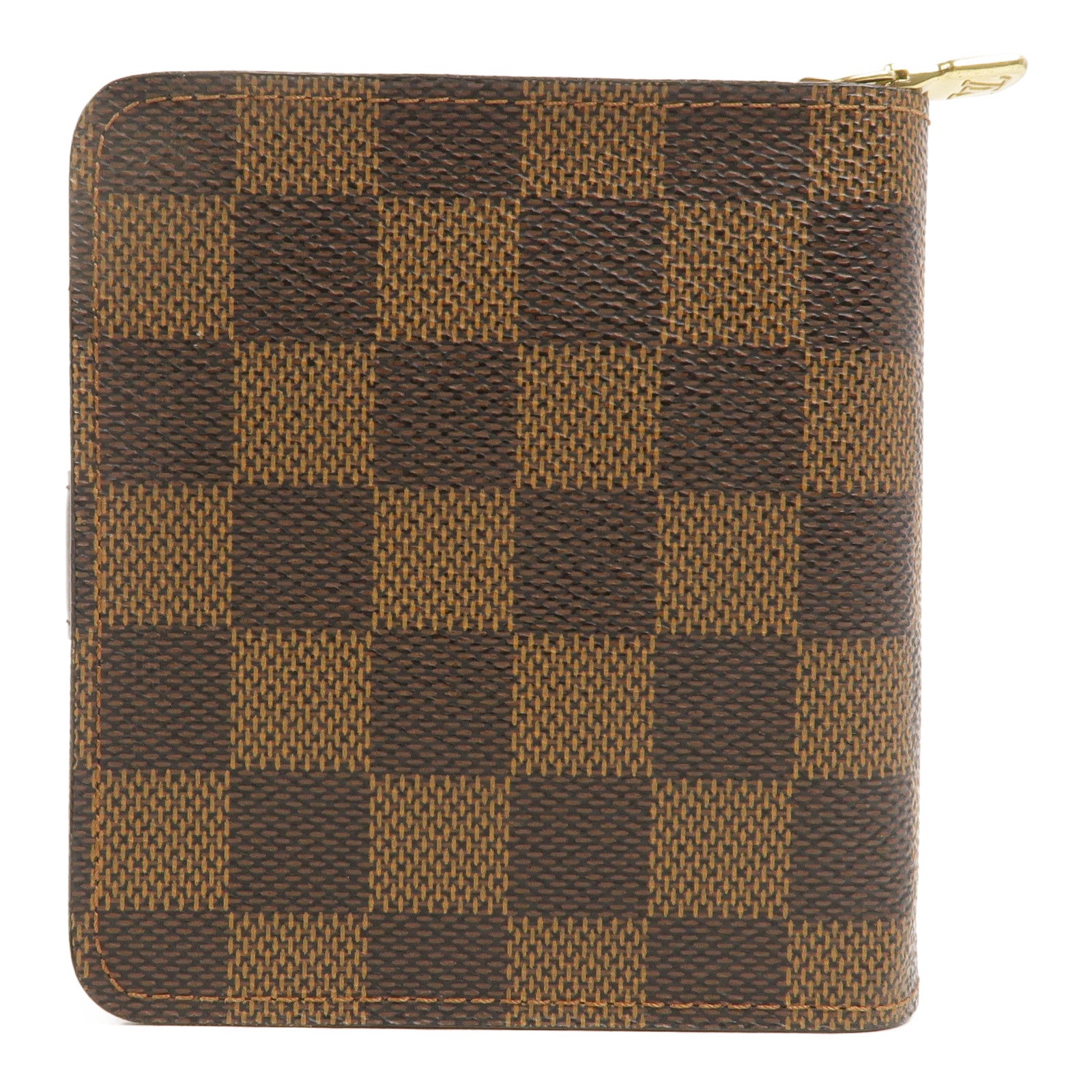 LOUIS VUITTON Damier Ebene Compact Zip Wallet錢包