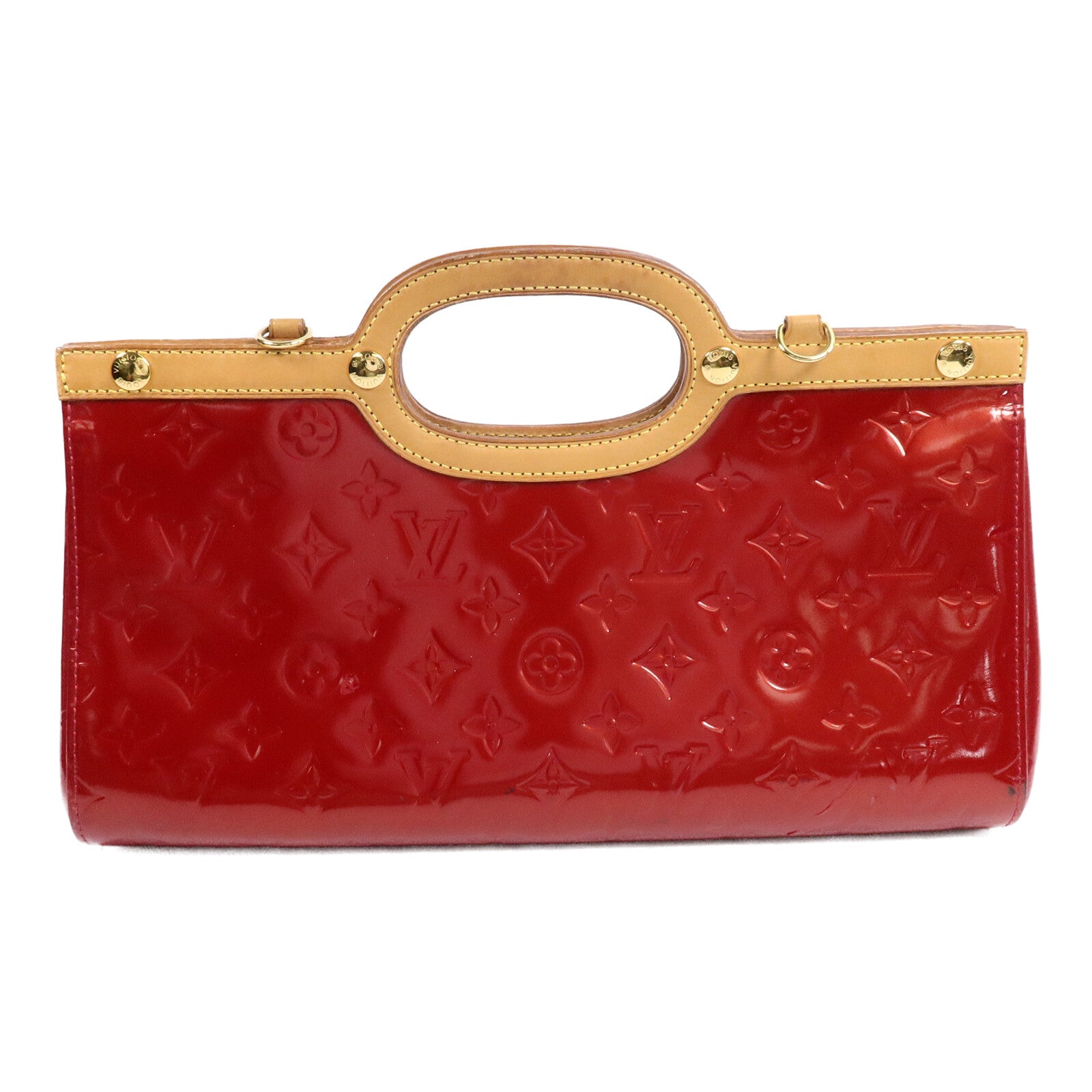 LOUIS VUITTON Monogram Vernis Roxbury Drive手挽肩背兩用袋