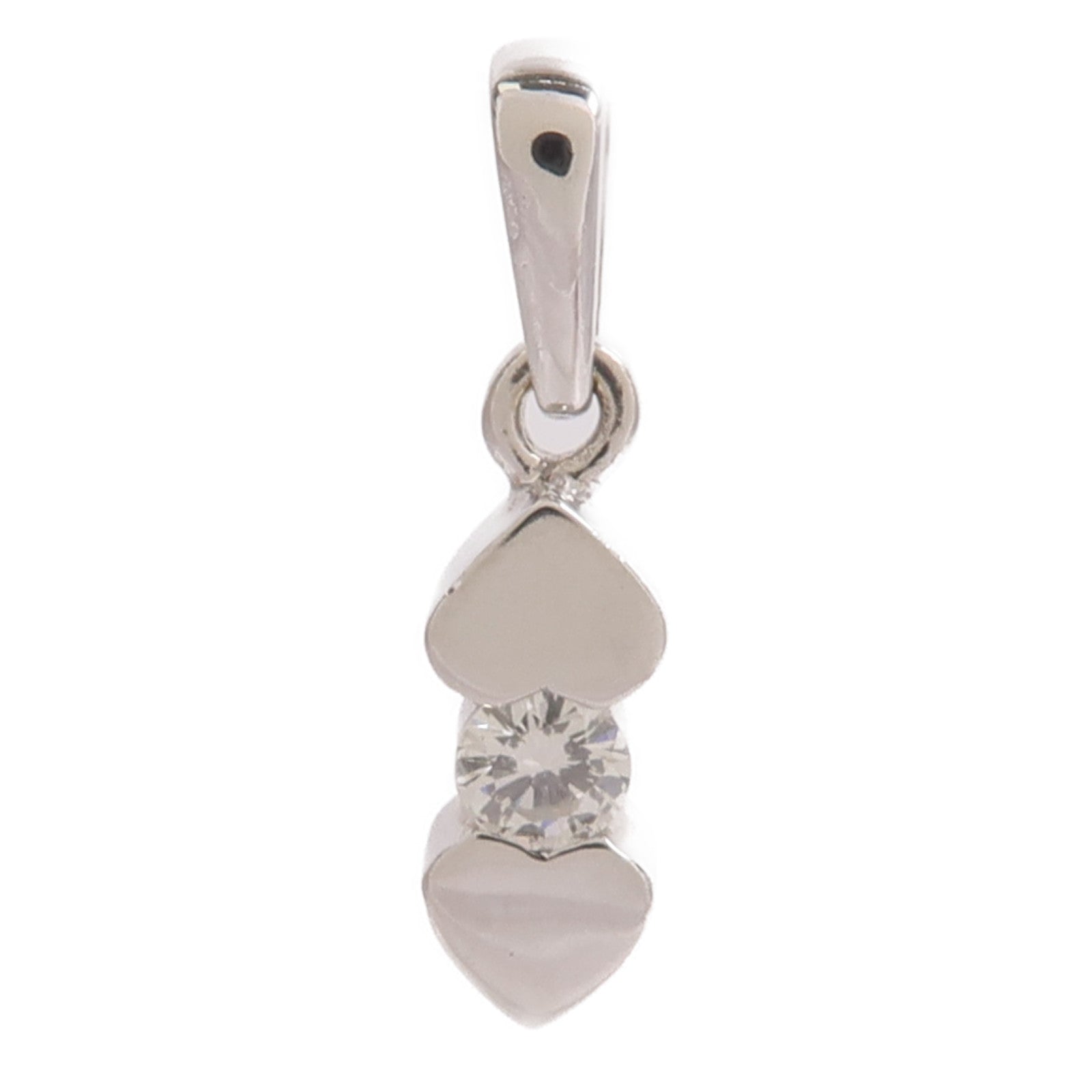 JEWELRY 18K白金Diamond Pendant Top鑽石吊墜