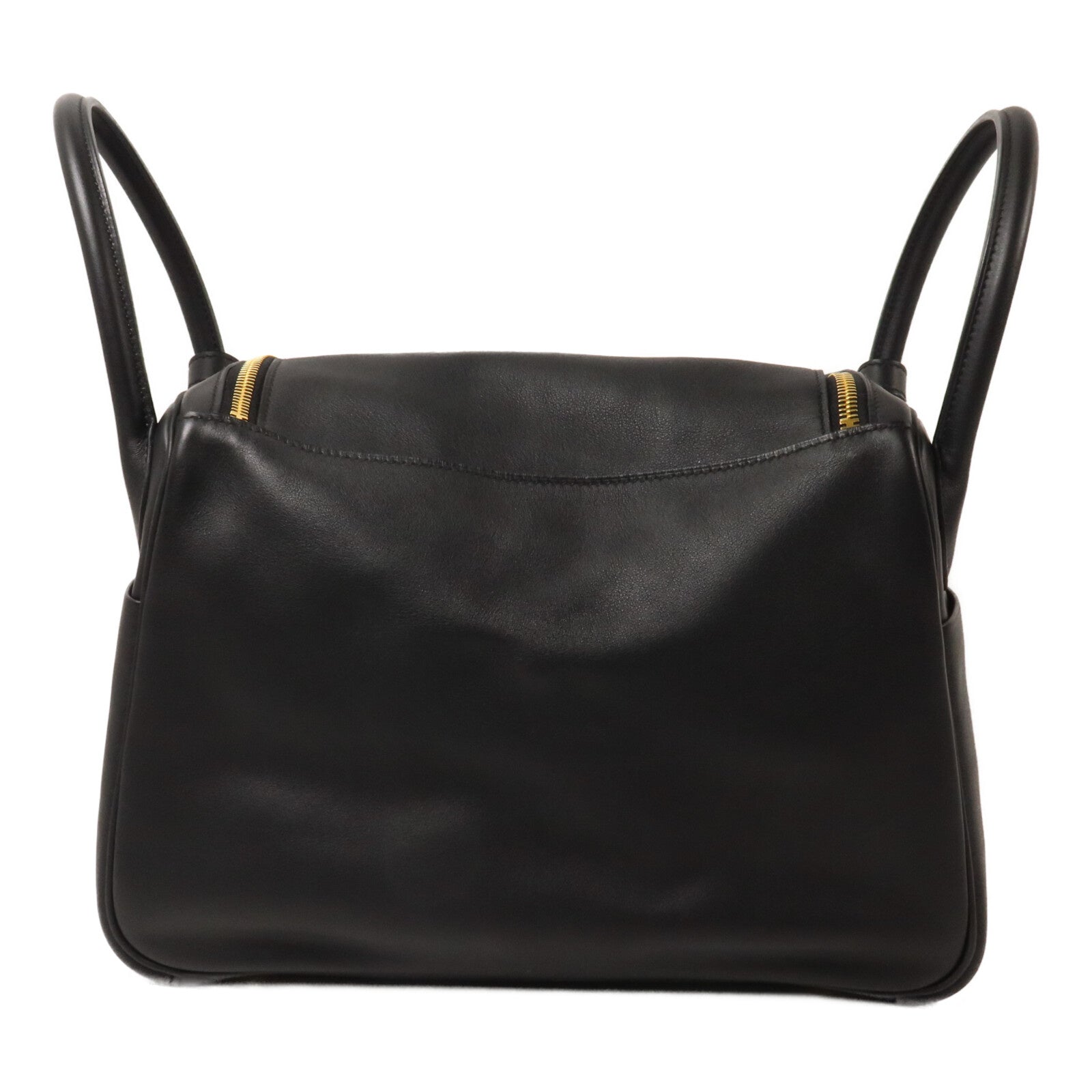 HERMES Swift皮革Lindy 30手挽肩背兩用袋Noir