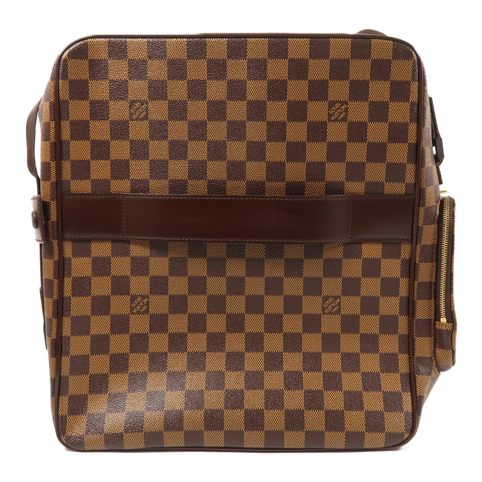 LOUIS VUITTON Damier Oraf GM金扣肩背袋