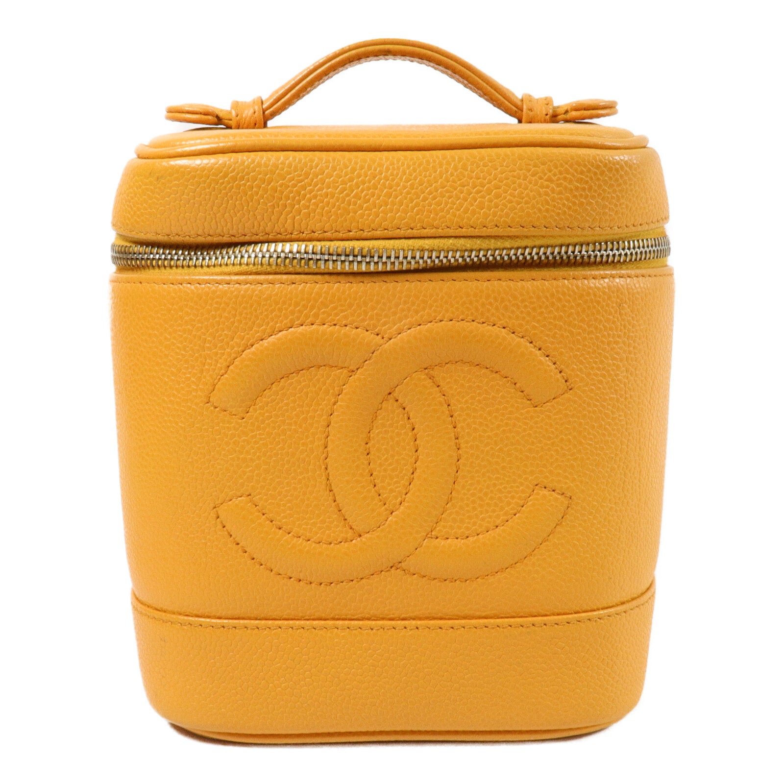 CHANEL 牛皮皮革Vanity Case手挽袋