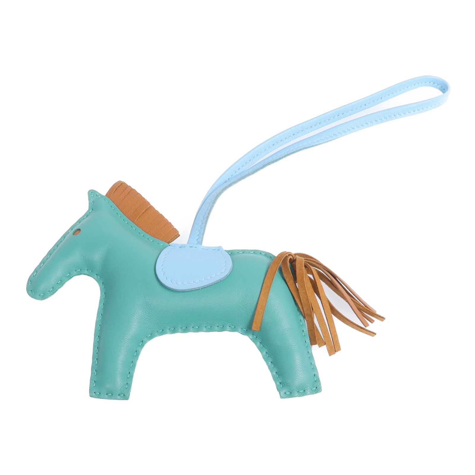 HERMES Milo皮革Rodeo MM掛飾