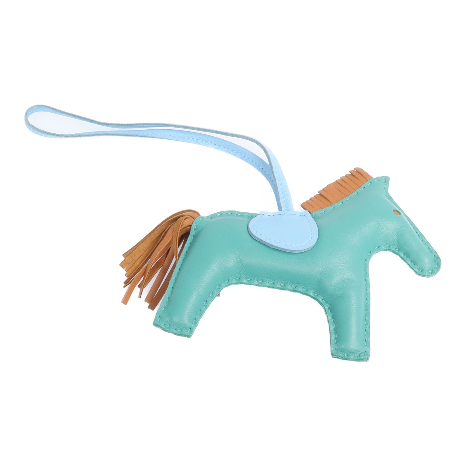 HERMES Milo皮革Rodeo MM掛飾