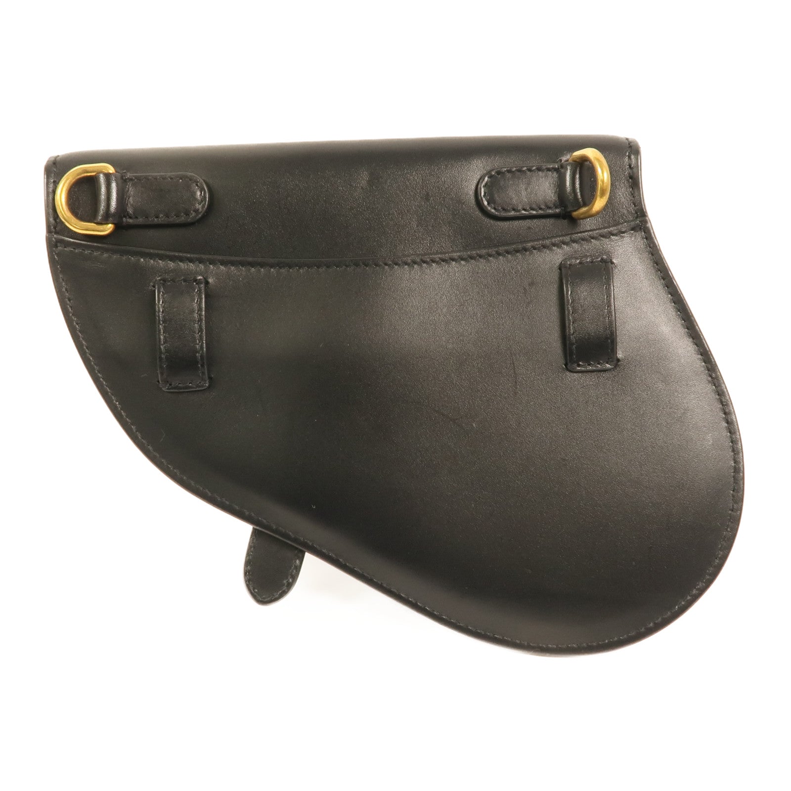Dior 牛皮皮革Saddle Clutch金扣手拿包