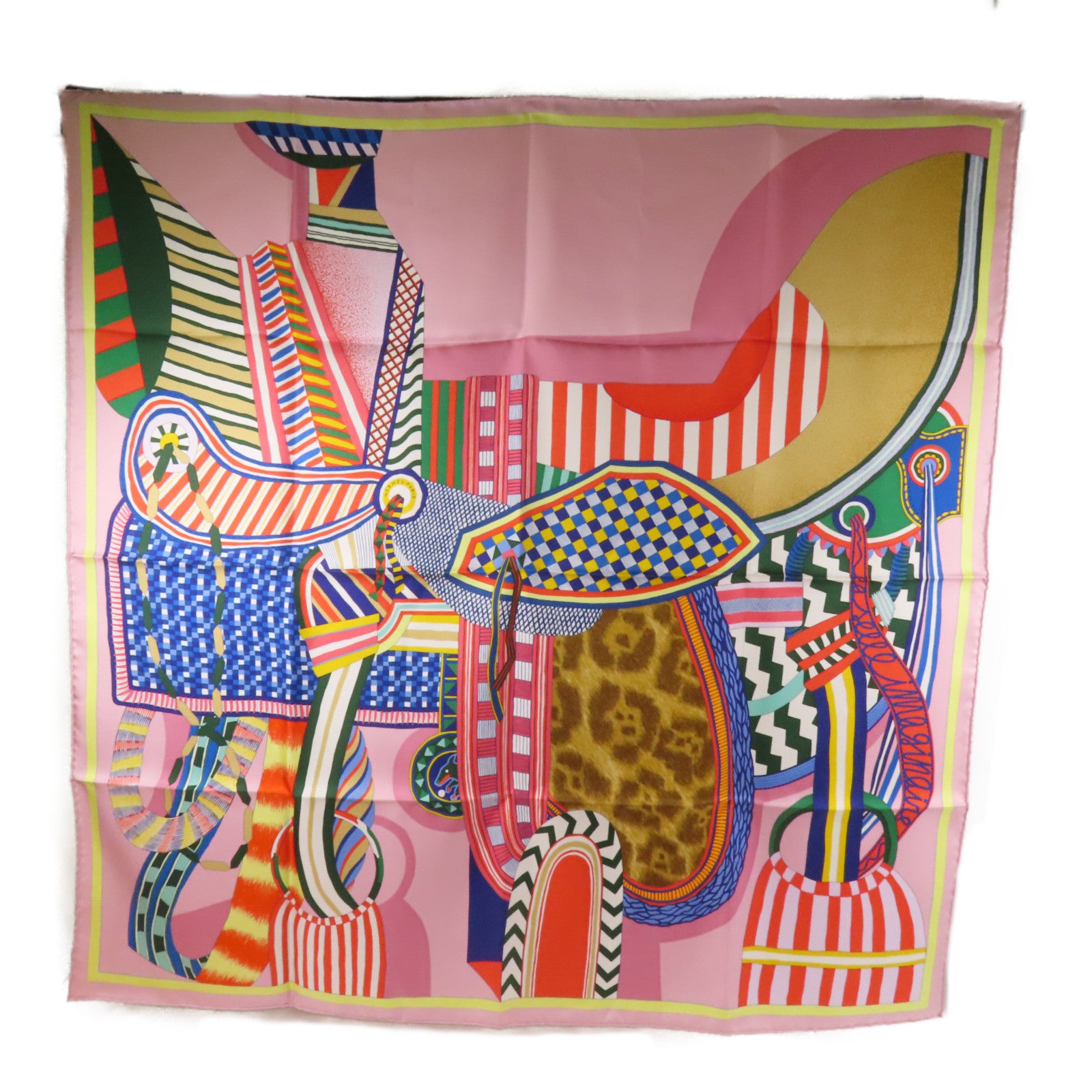 HERMES 絲質Scarf 90X90絲巾