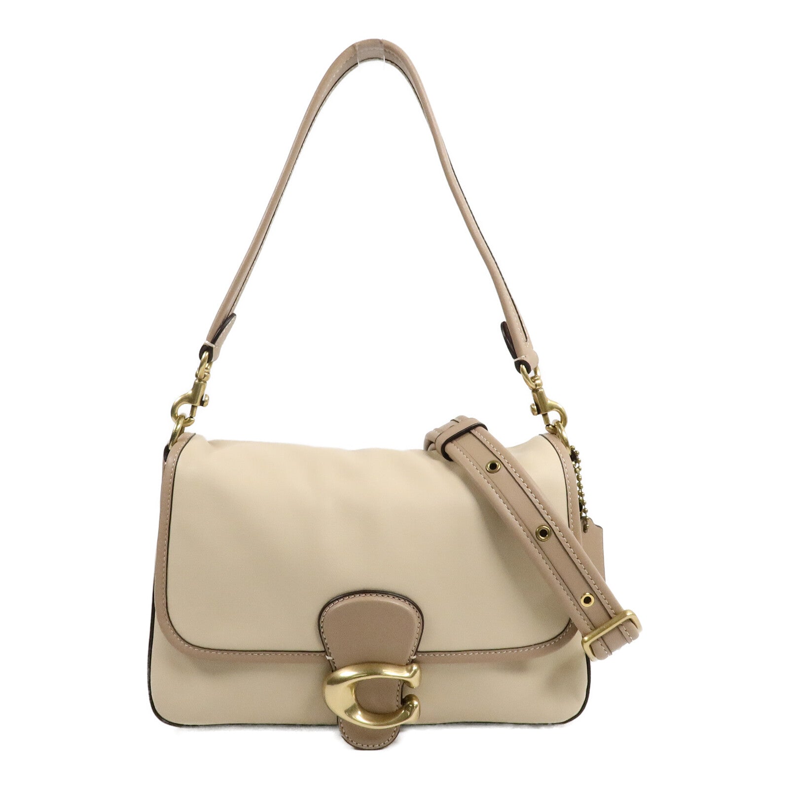 COACH 牛皮皮革Shoulder Bag肩背袋