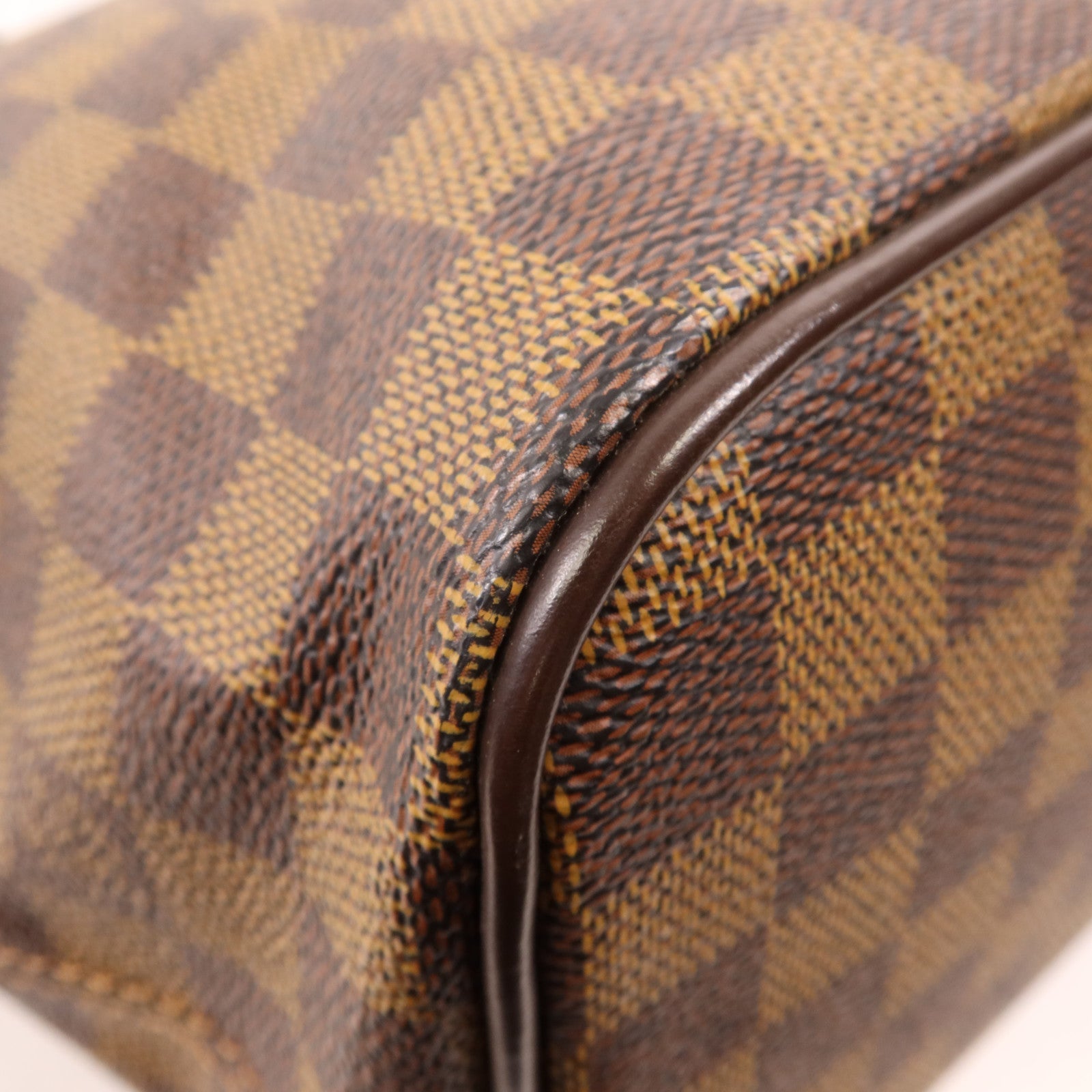 LOUIS VUITTON Damier Saleya PM金扣肩背袋