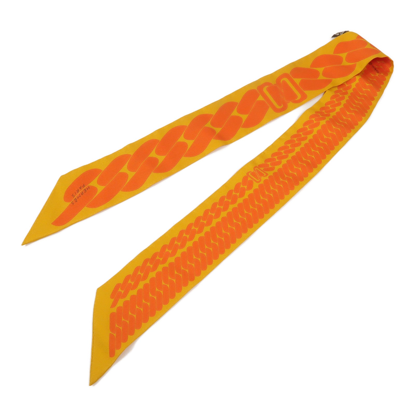 HERMES 絲質Twilly絲巾