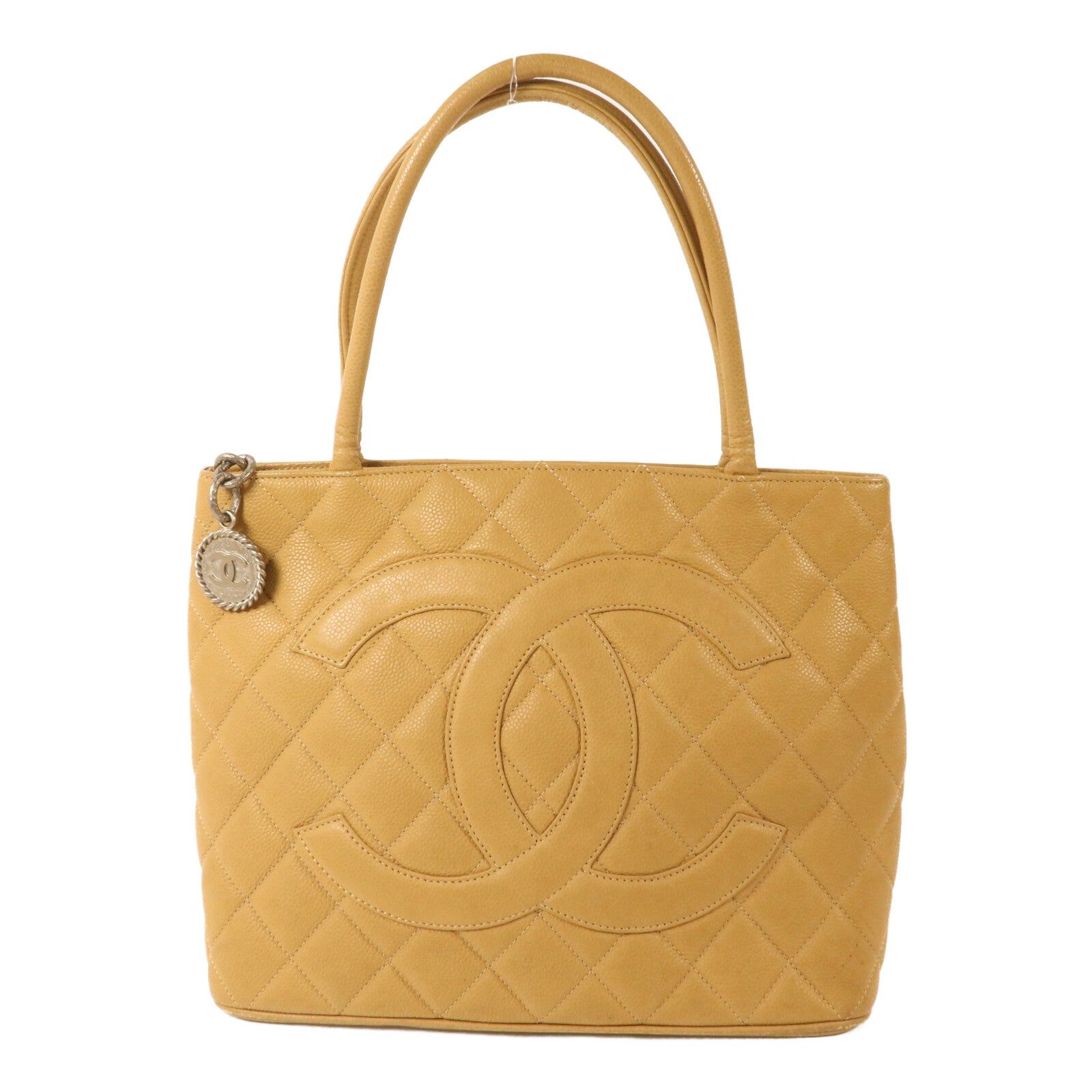 CHANEL 牛皮皮革Medallion Tote手挽袋
