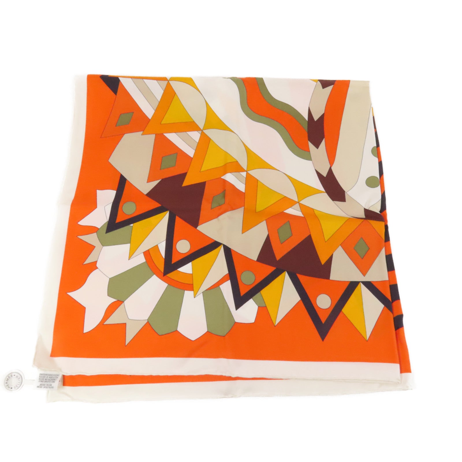 HERMES 絲質Scarf 90X90絲巾