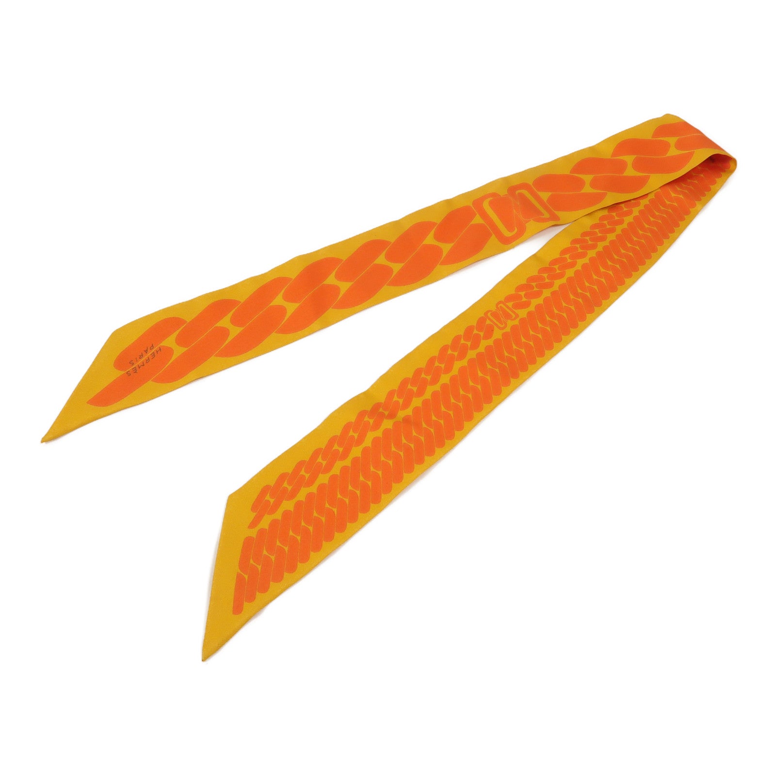 HERMES 絲質Twilly絲巾