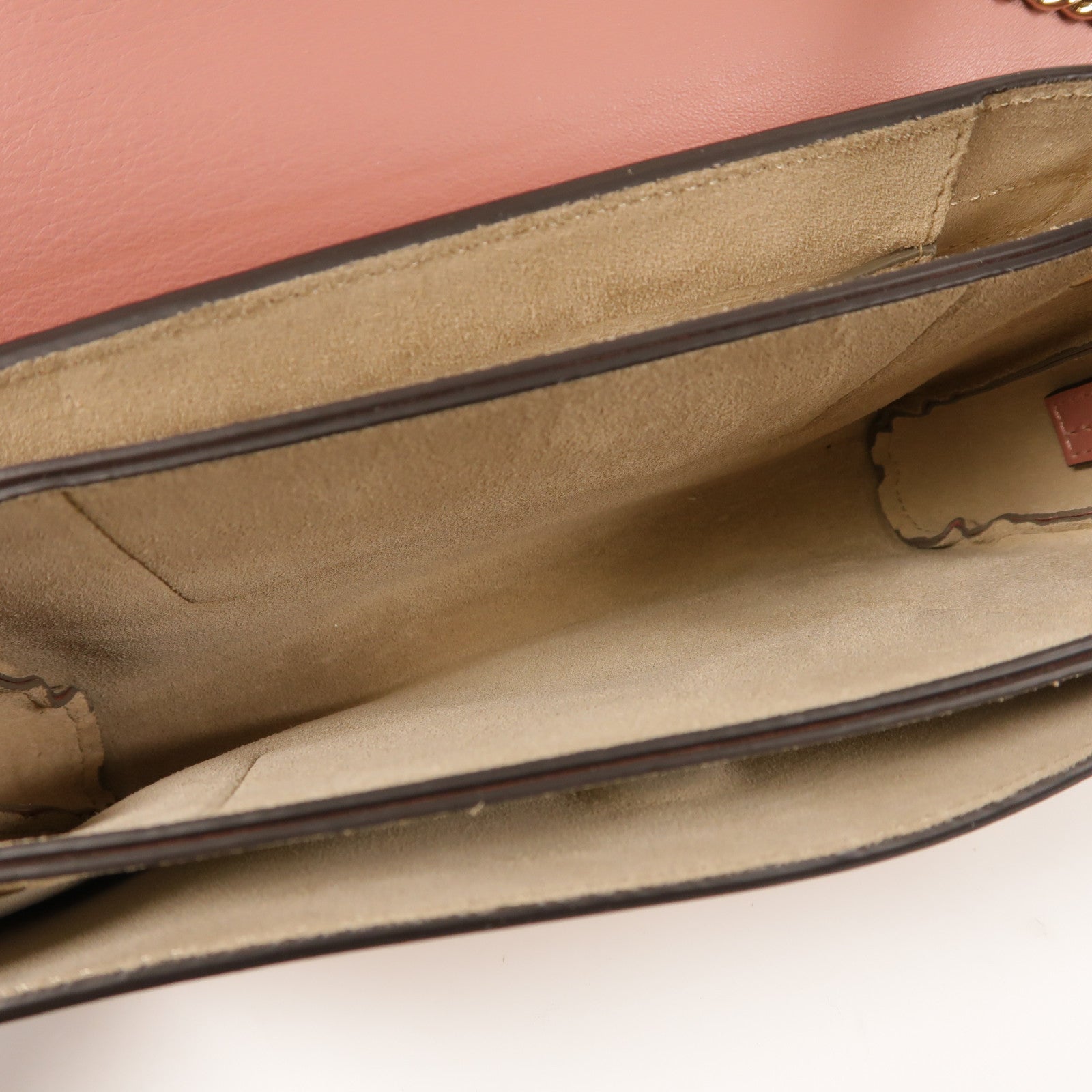 Chloe 牛皮皮革/麂皮皮革Faye肩背袋