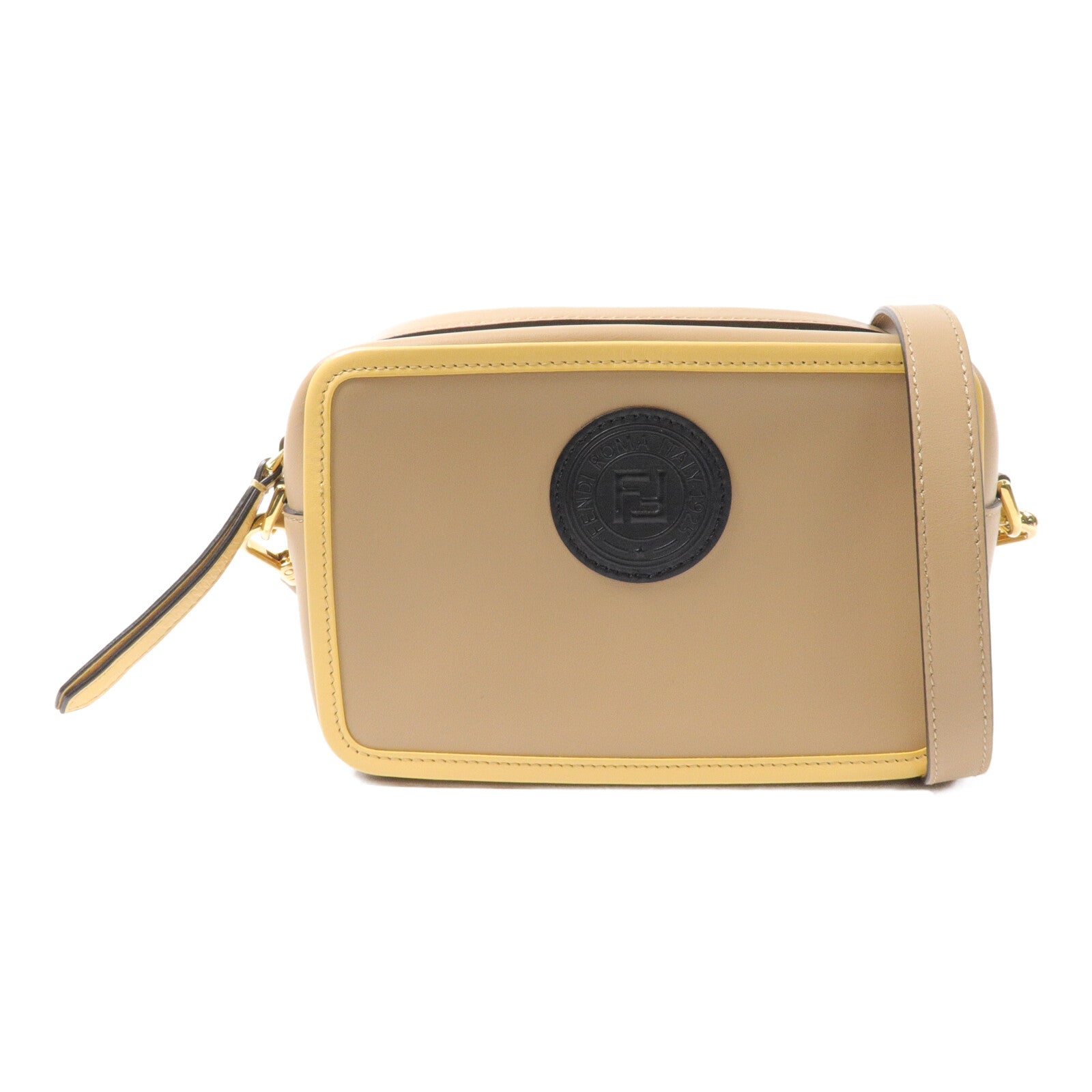 FENDI 牛皮皮革Pochette Camera Bag肩背袋