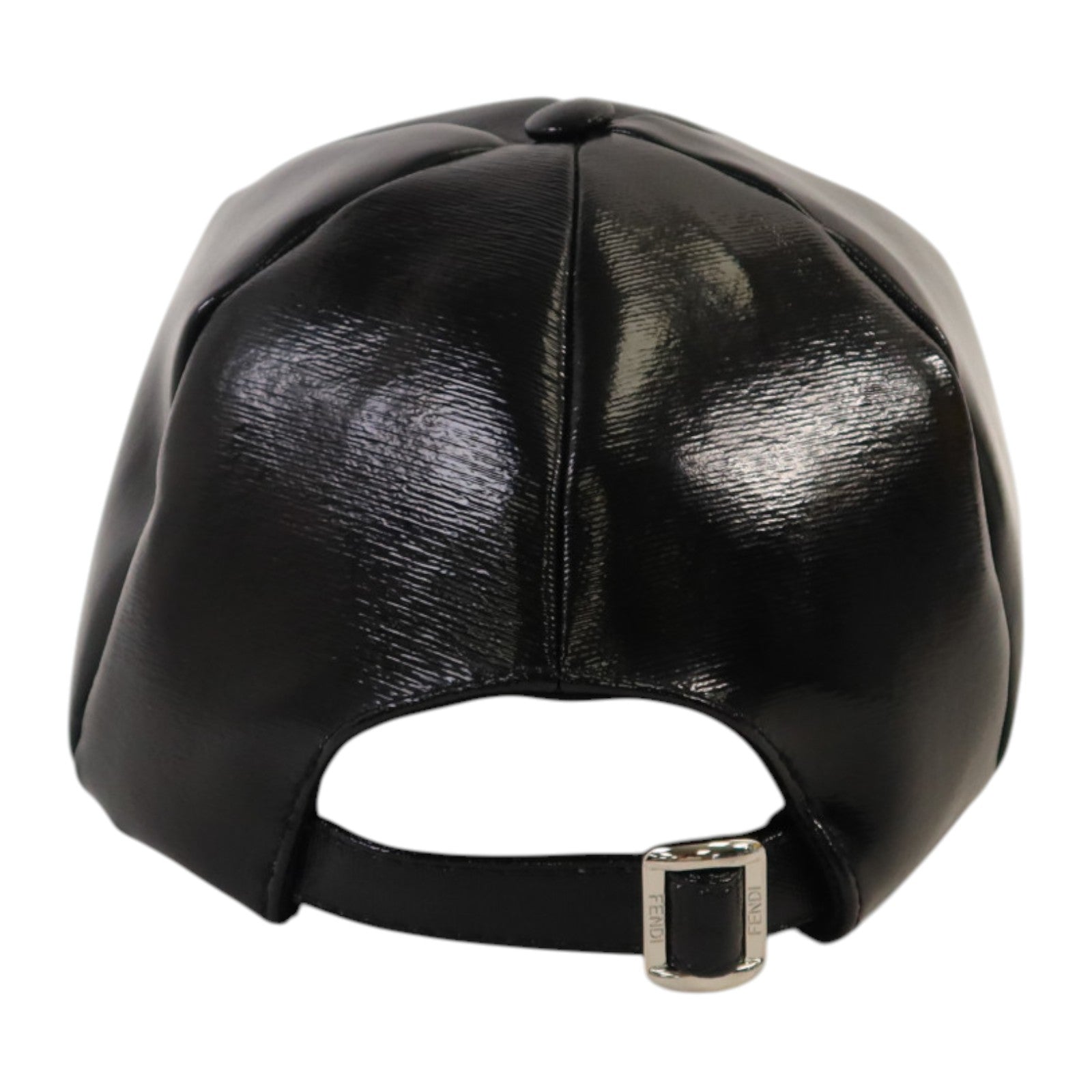 FENDI 塗層帆布Logo Print Baseball Cap帽子