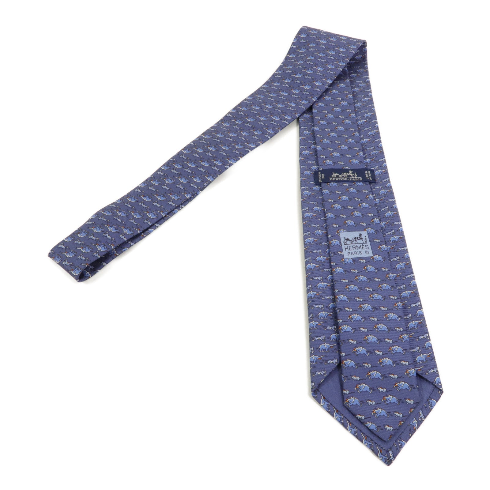 HERMES 絲質Necktie領帶