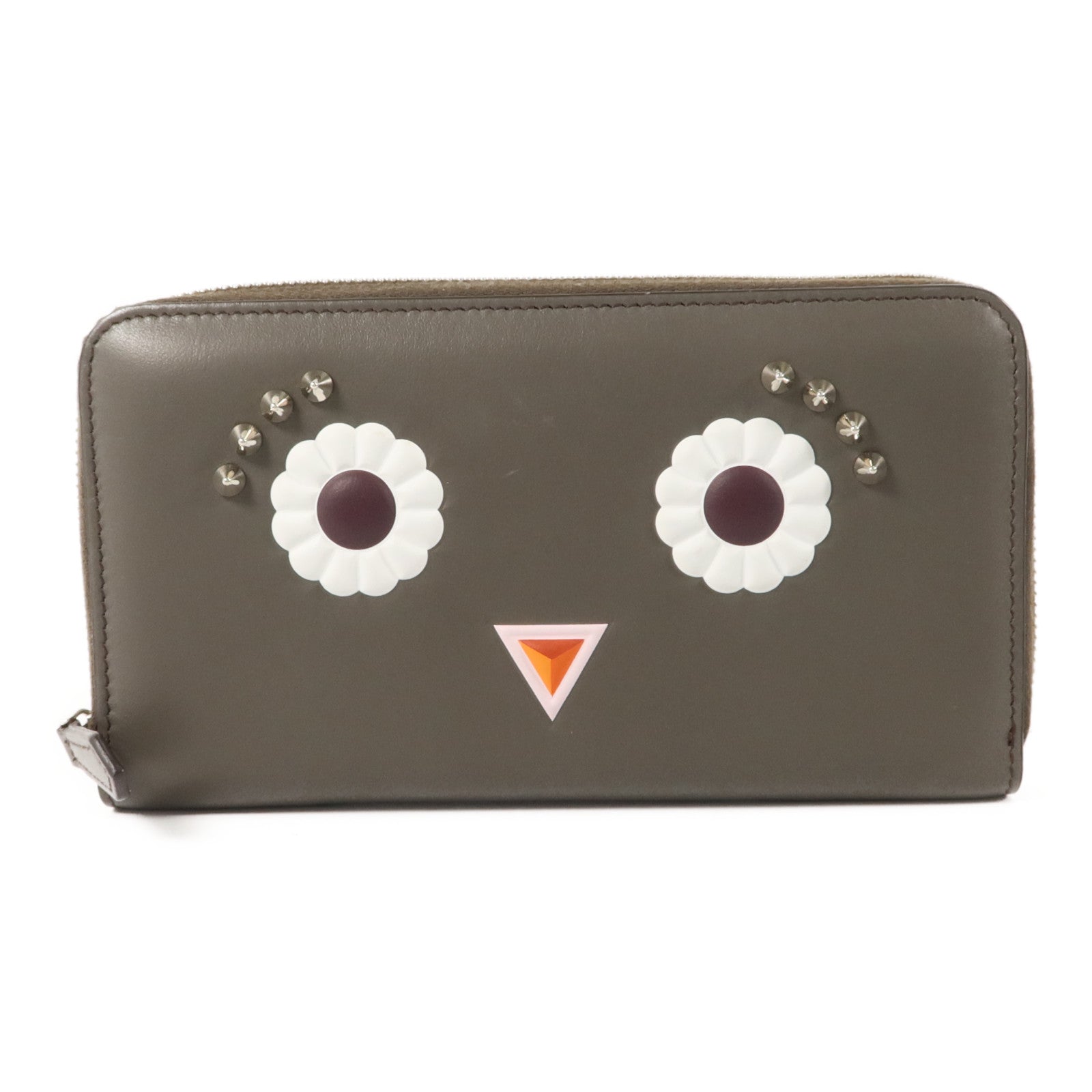 FENDI 牛皮皮革Hypnoteyes Wallet長錢包