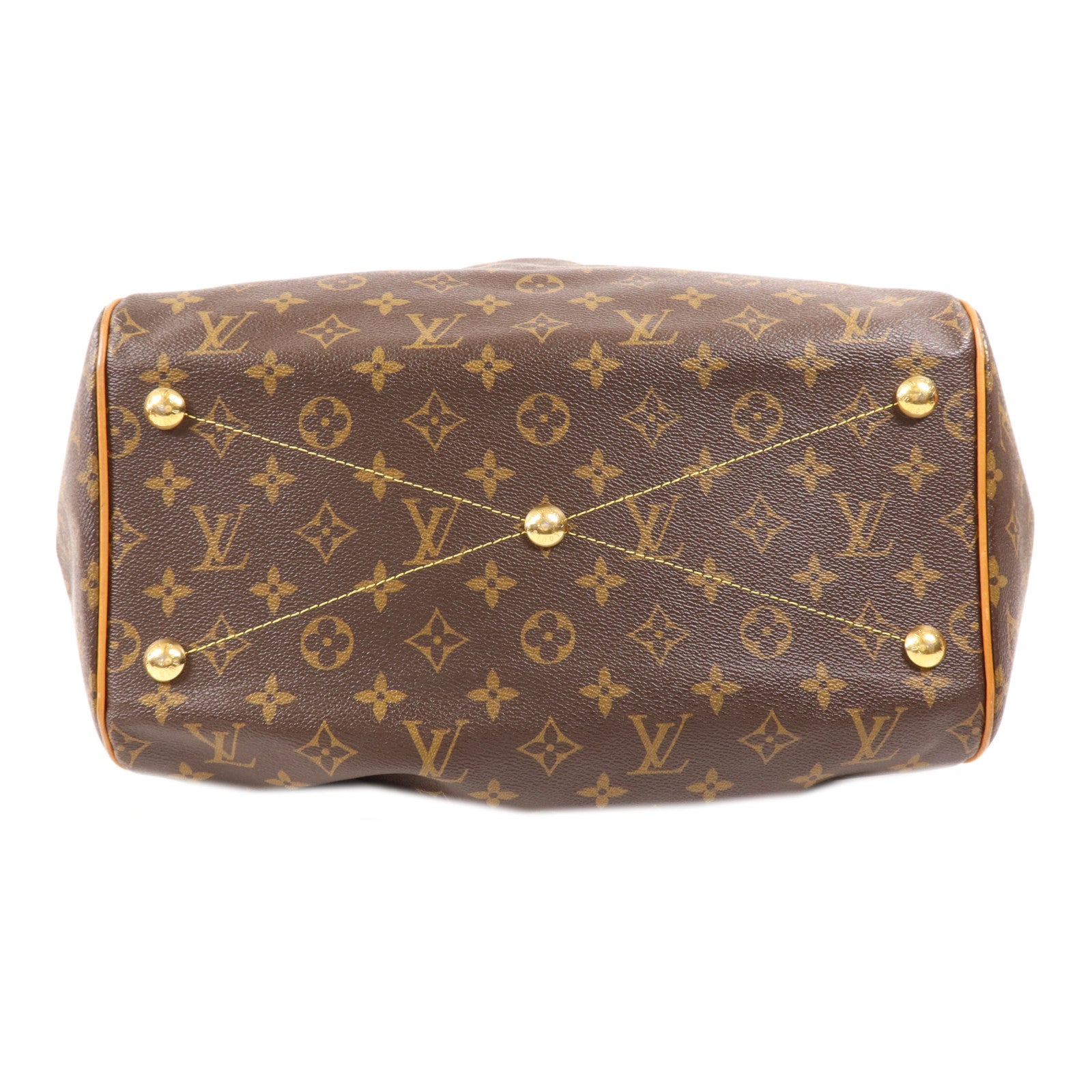 LOUIS VUITTON Monogram Tivoli GM金扣肩背袋