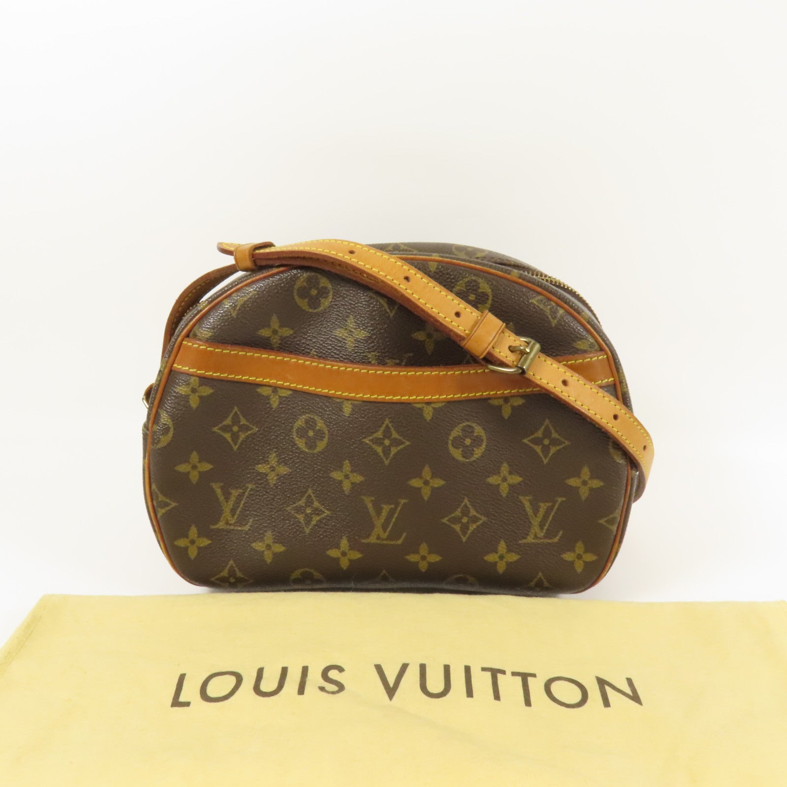 LOUIS VUITTON Monogram Blois金扣肩背袋