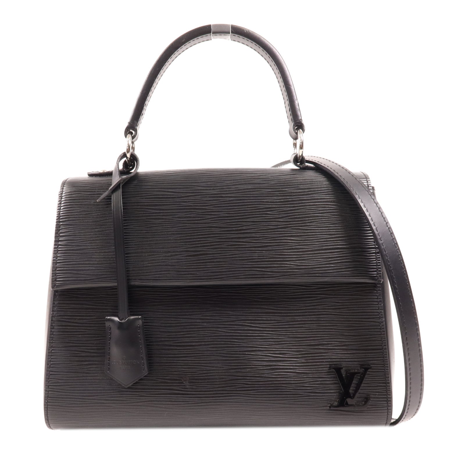 LOUIS VUITTON Epi Cluny BB銀扣手挽肩背兩用袋