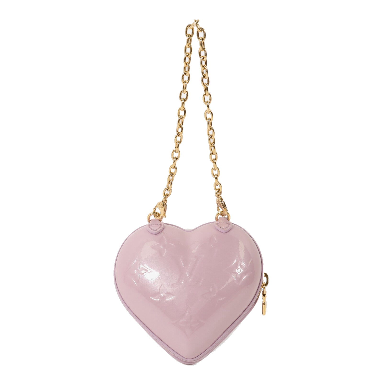 LOUIS VUITTON Monogram Vernis Keep My Heart鏈帶手挽肩背兩用袋