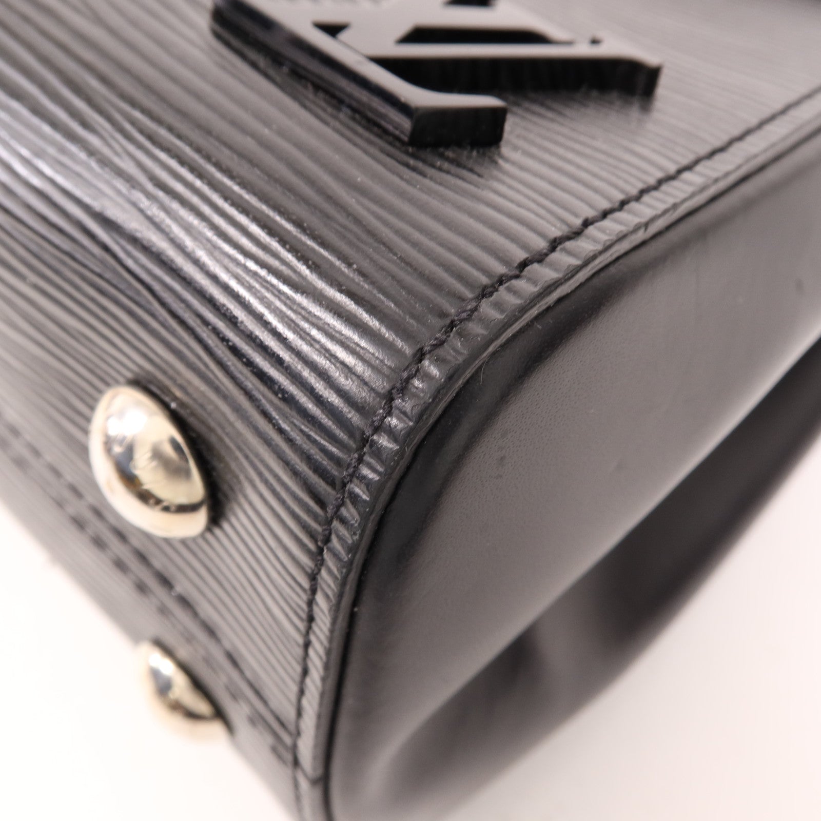 LOUIS VUITTON Epi Cluny BB銀扣手挽肩背兩用袋