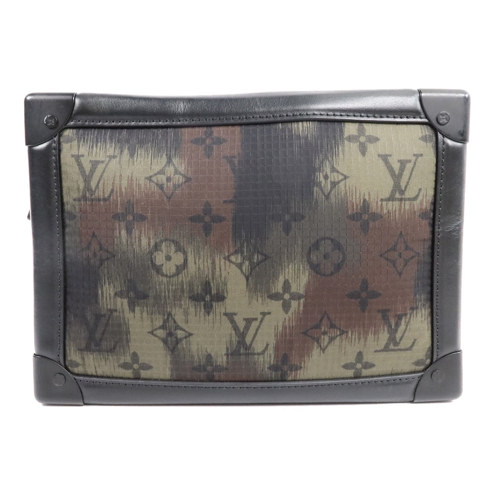 LOUIS VUITTON Monogram Camouflage Soft Trunk肩背袋