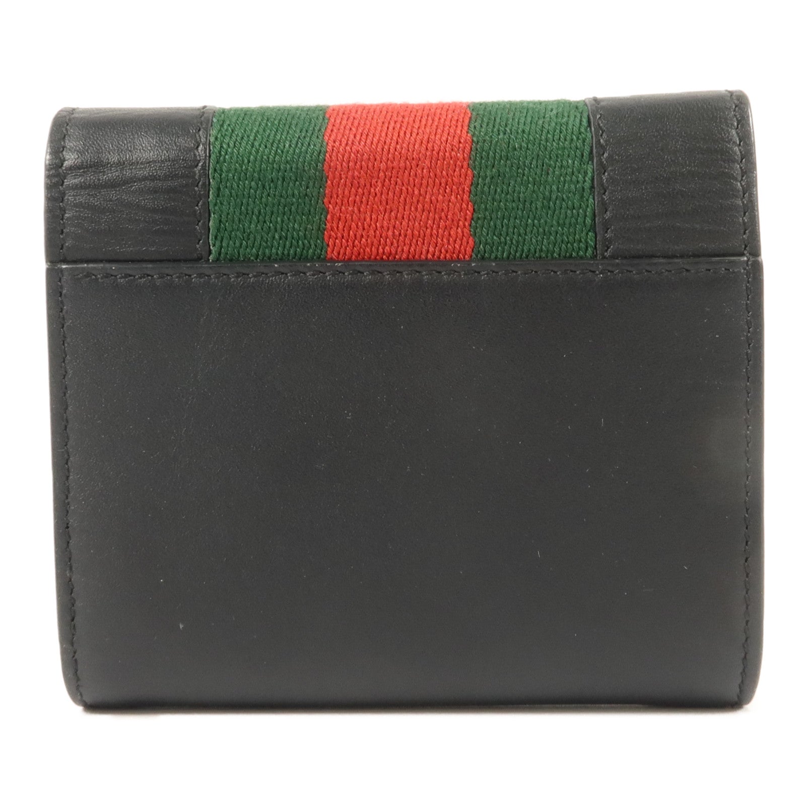 GUCCI 牛皮皮革Trifold Wallet錢包