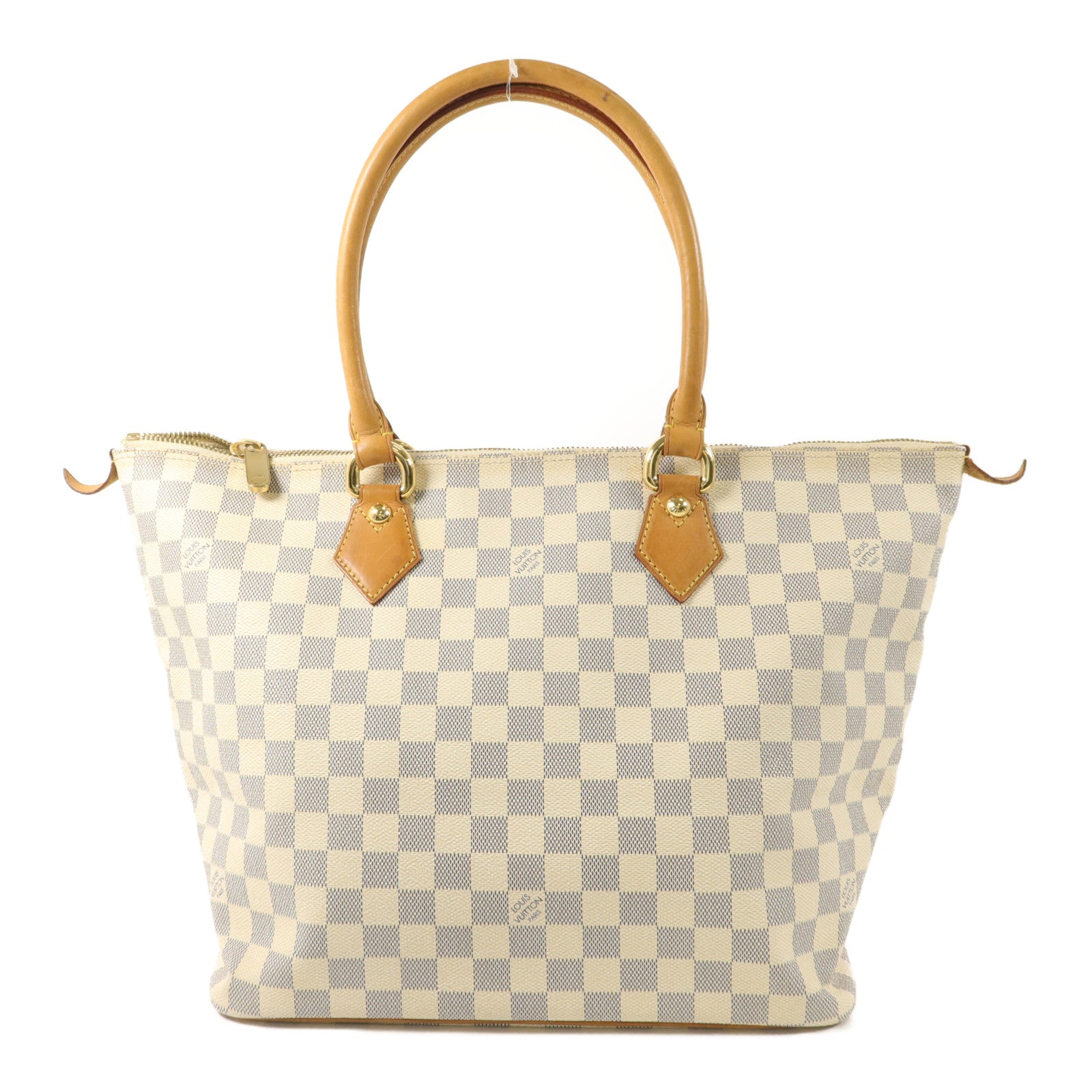 LOUIS VUITTON Damier Azur Saleya MM肩背袋