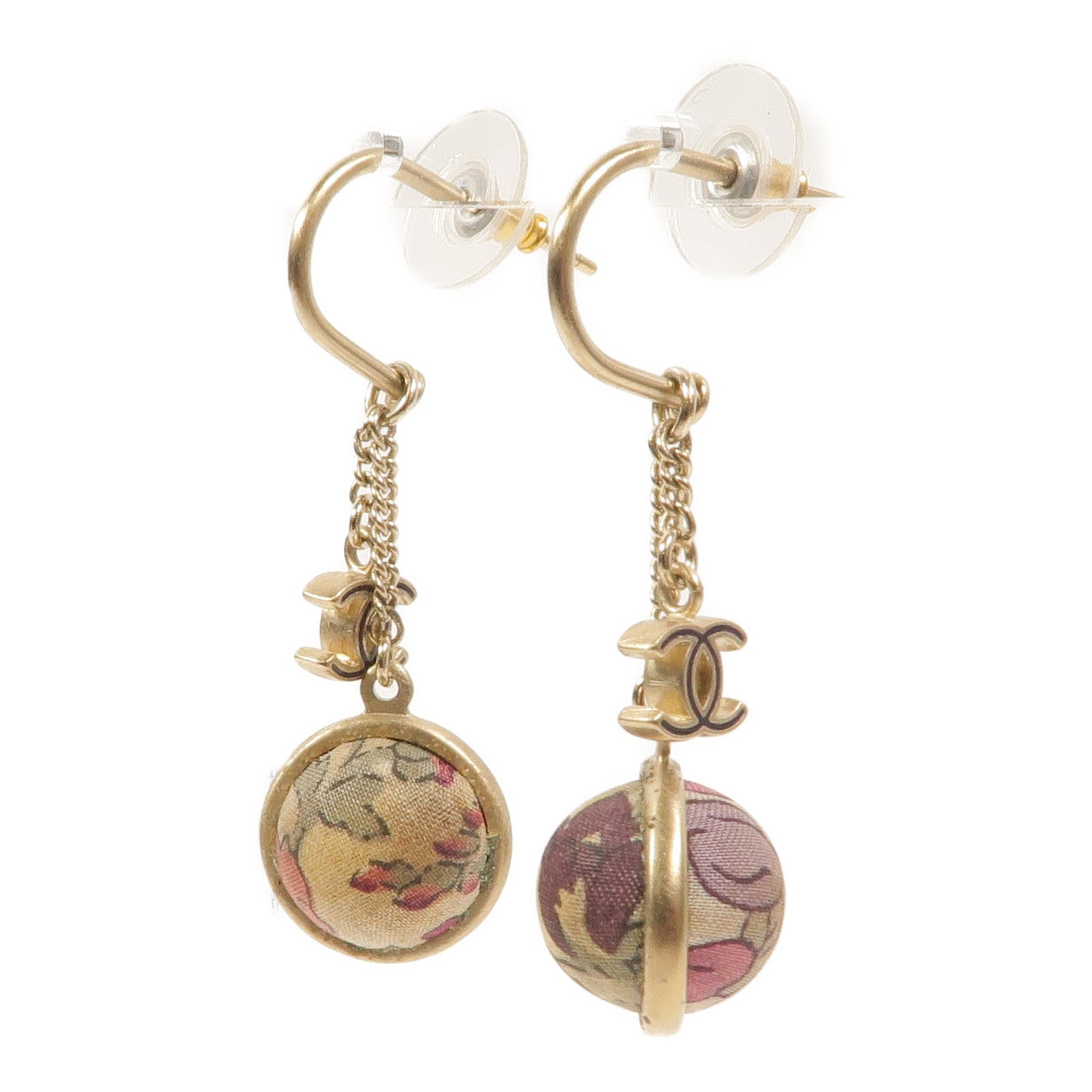 CHANEL 帆布Earrings耳環