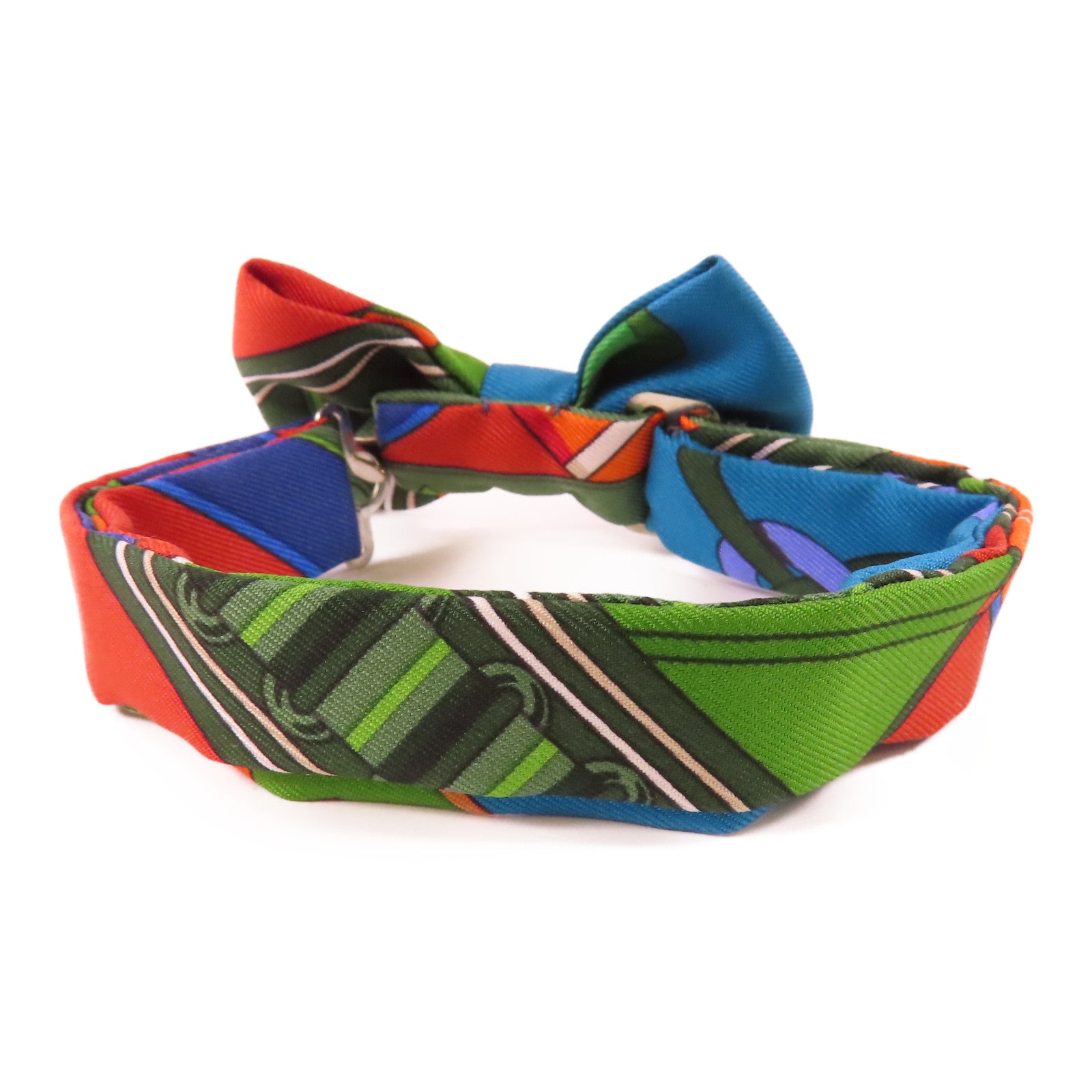 HERMES Bow Tie Silk Multicolor