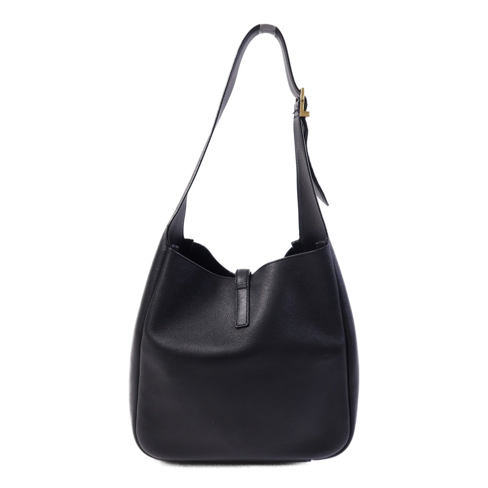 SAINT LAURENT 牛皮皮革LE5A7金扣肩背袋