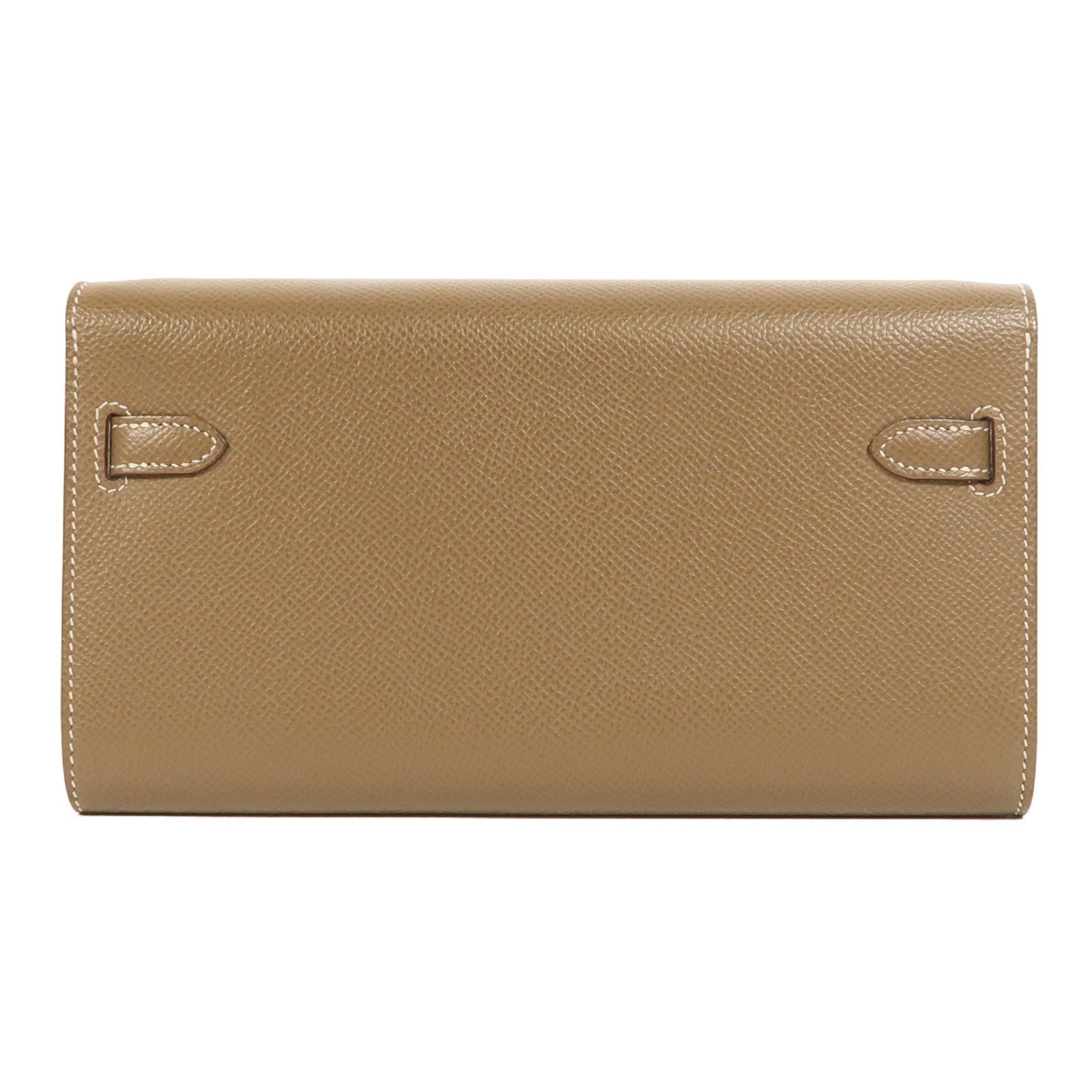 HERMES Epsom皮革Kelly To Go金扣肩背袋Etoupe