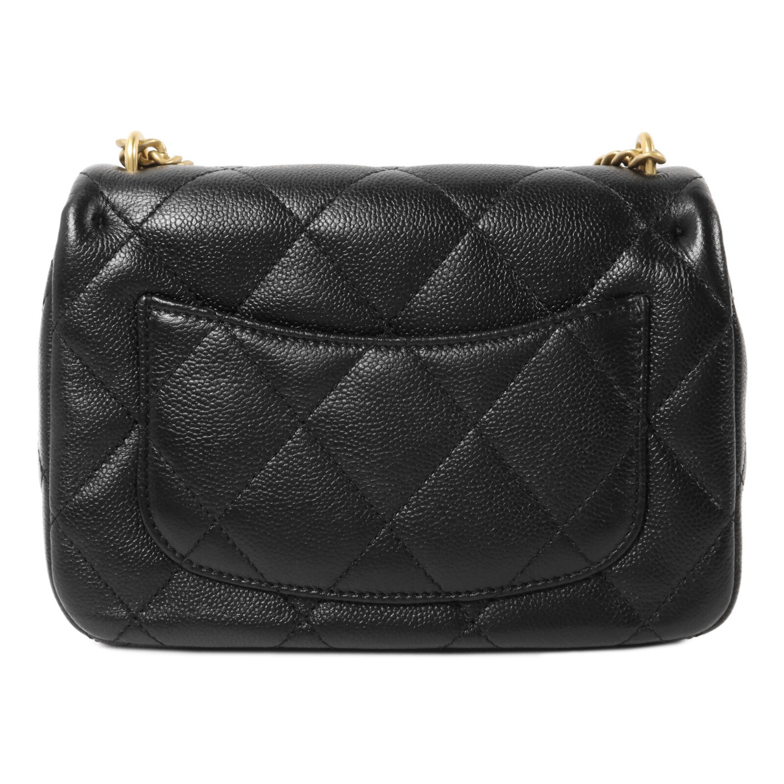 CHANEL 牛皮皮革Mini Flap Bag With Heart鏈帶肩背袋
