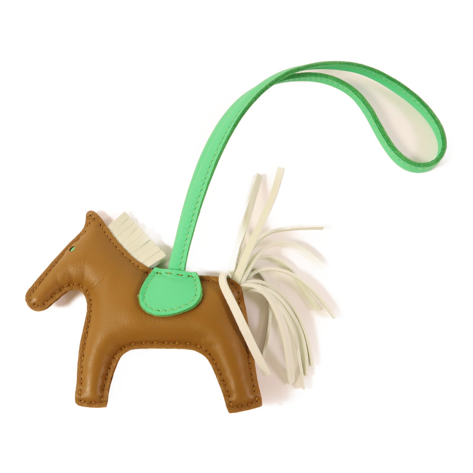 HERMES Milo皮革Rodeo PM Charm掛飾