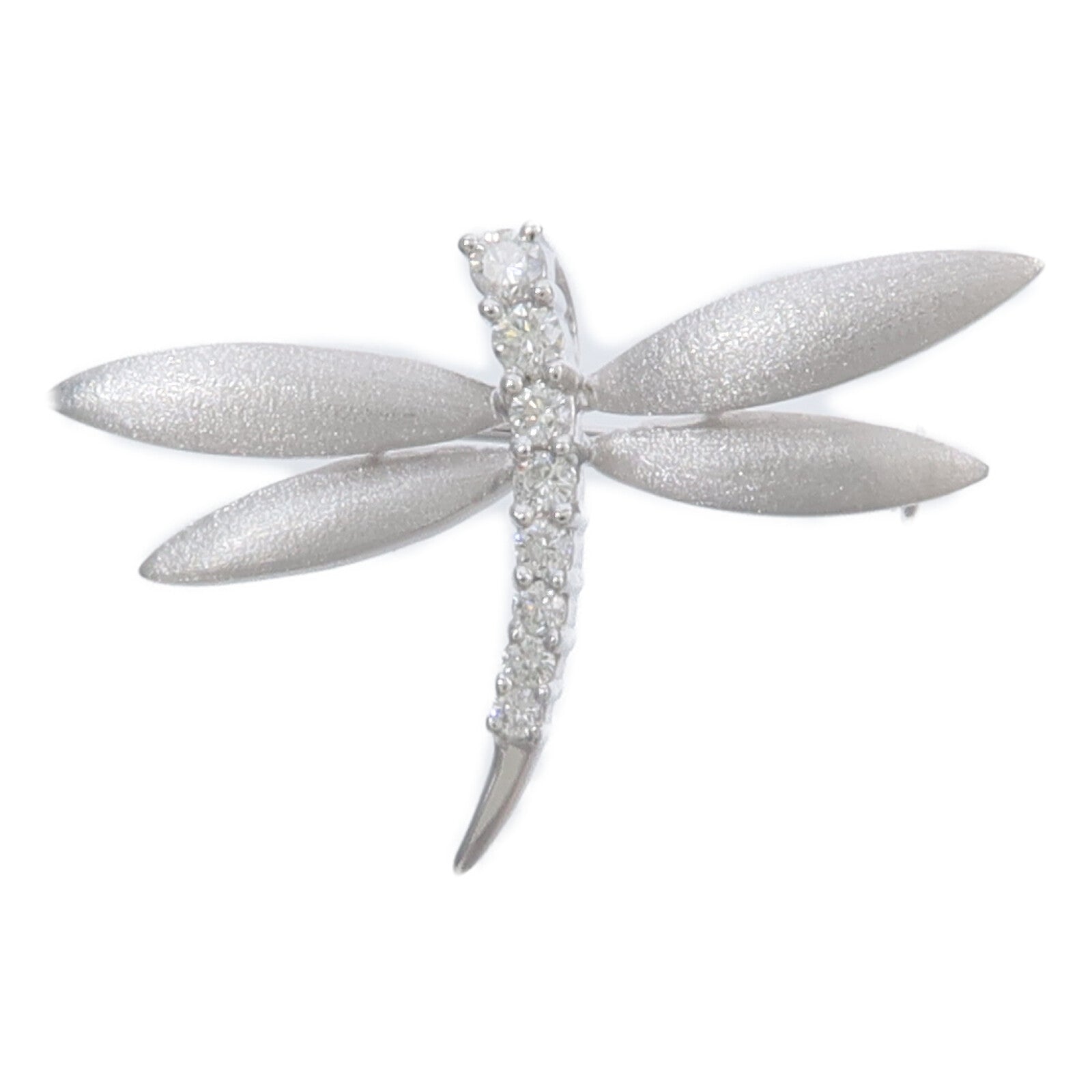 JEWELRY 18K白金Diamond Brooch鑽石胸針