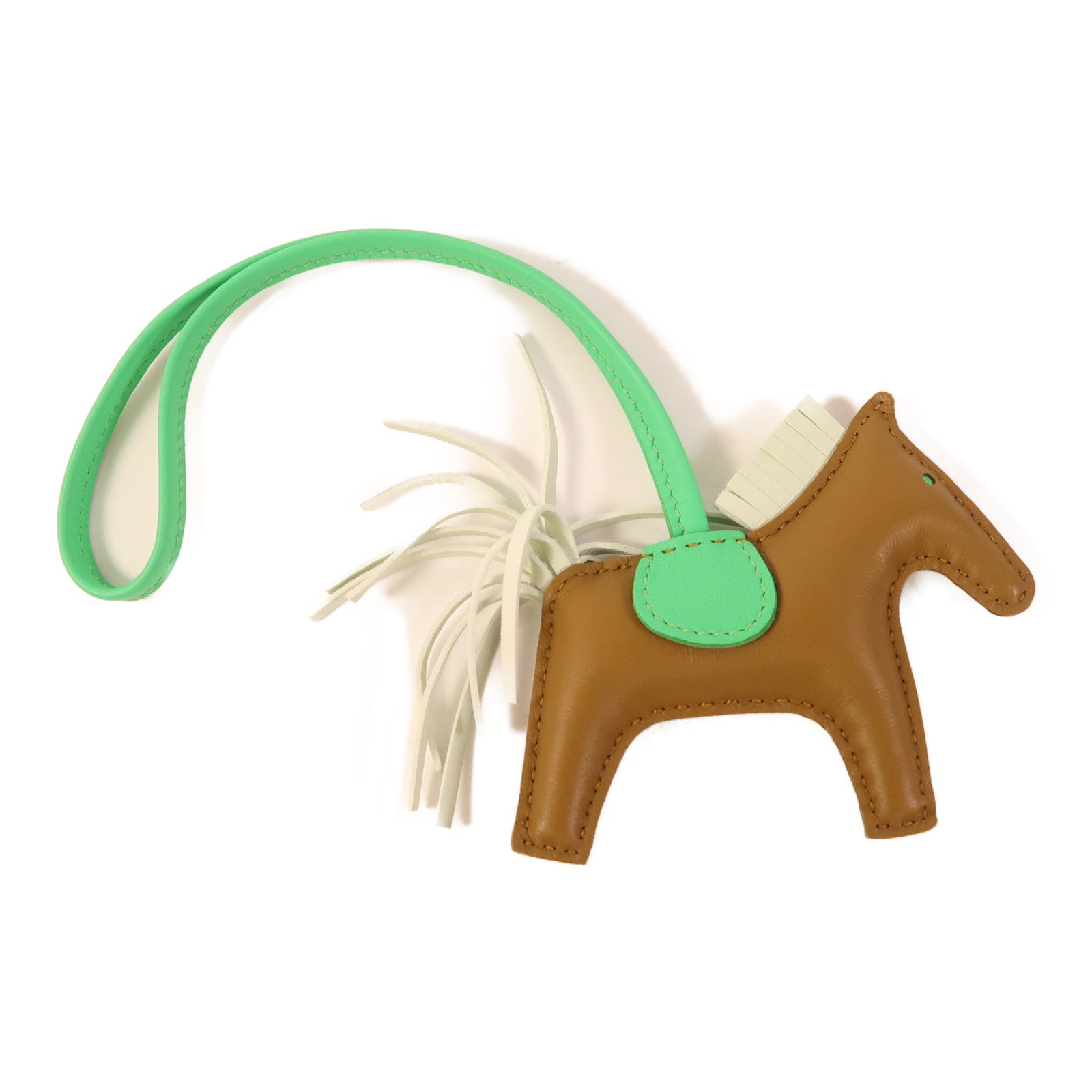 HERMES Milo皮革Rodeo PM Charm掛飾