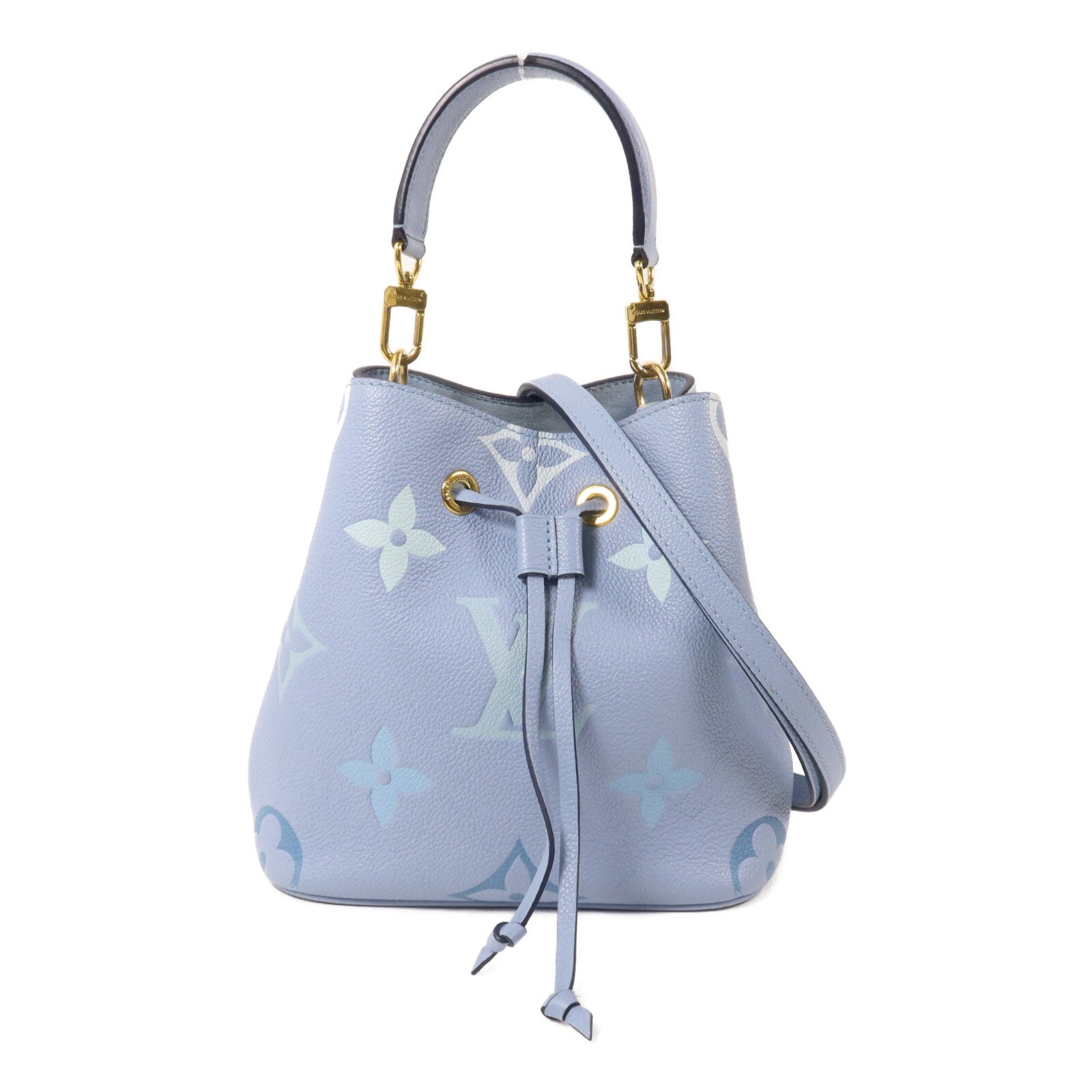LOUIS VUITTON Monogram Empreinte Neonoe BB手挽肩背兩用袋