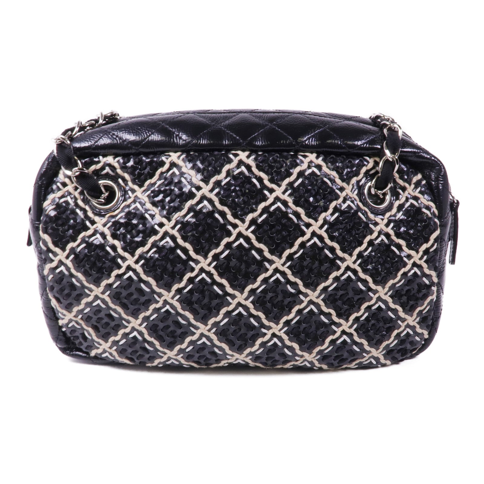 CHANEL 皮革Shoulder Bag鏈帶肩背袋