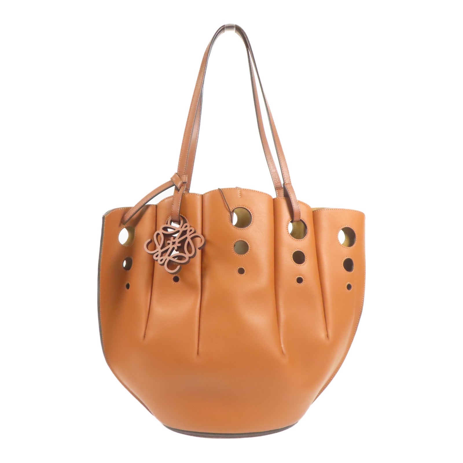 LOEWE 牛皮皮革Shell Tote肩背袋/手挽袋