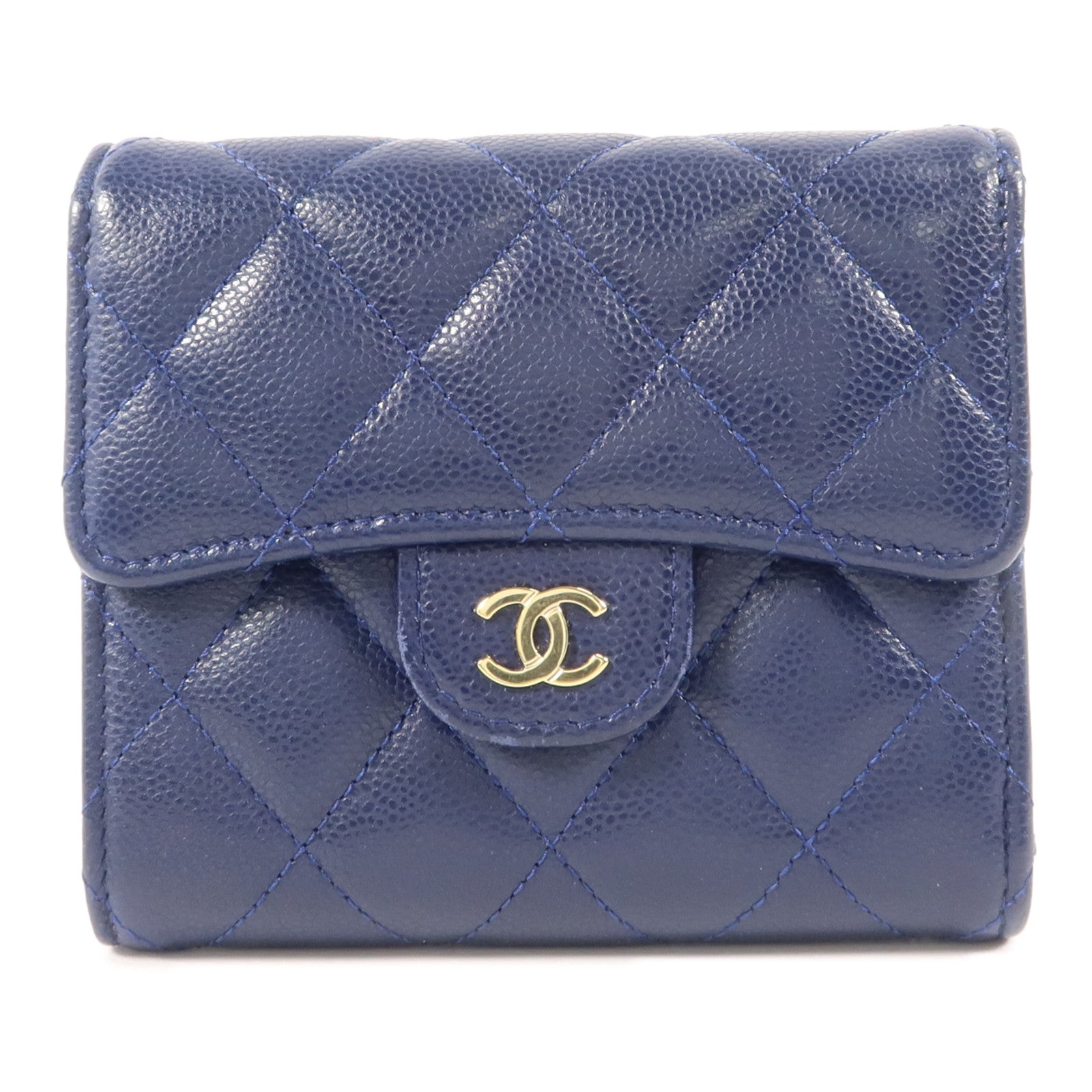 CHANEL 牛皮皮革Classic Small Flap Wallet錢包