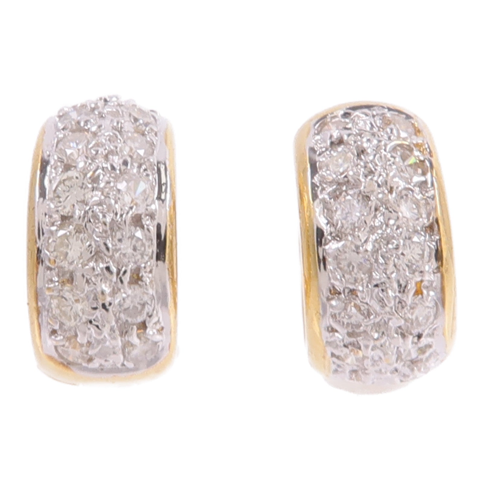 JEWELRY 18K黃金/白金Diamond Earrings鑽石耳環