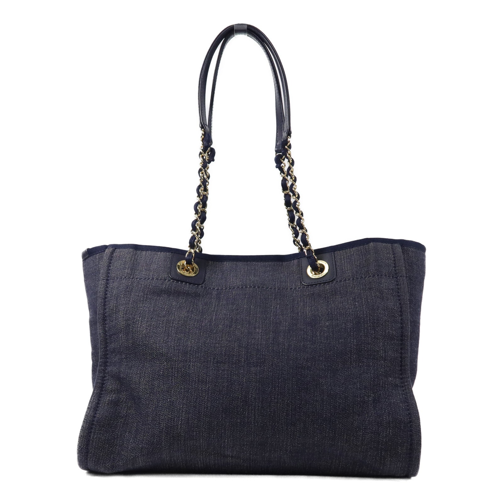 CHANEL 帆布Deauville Tote Bag手挽袋