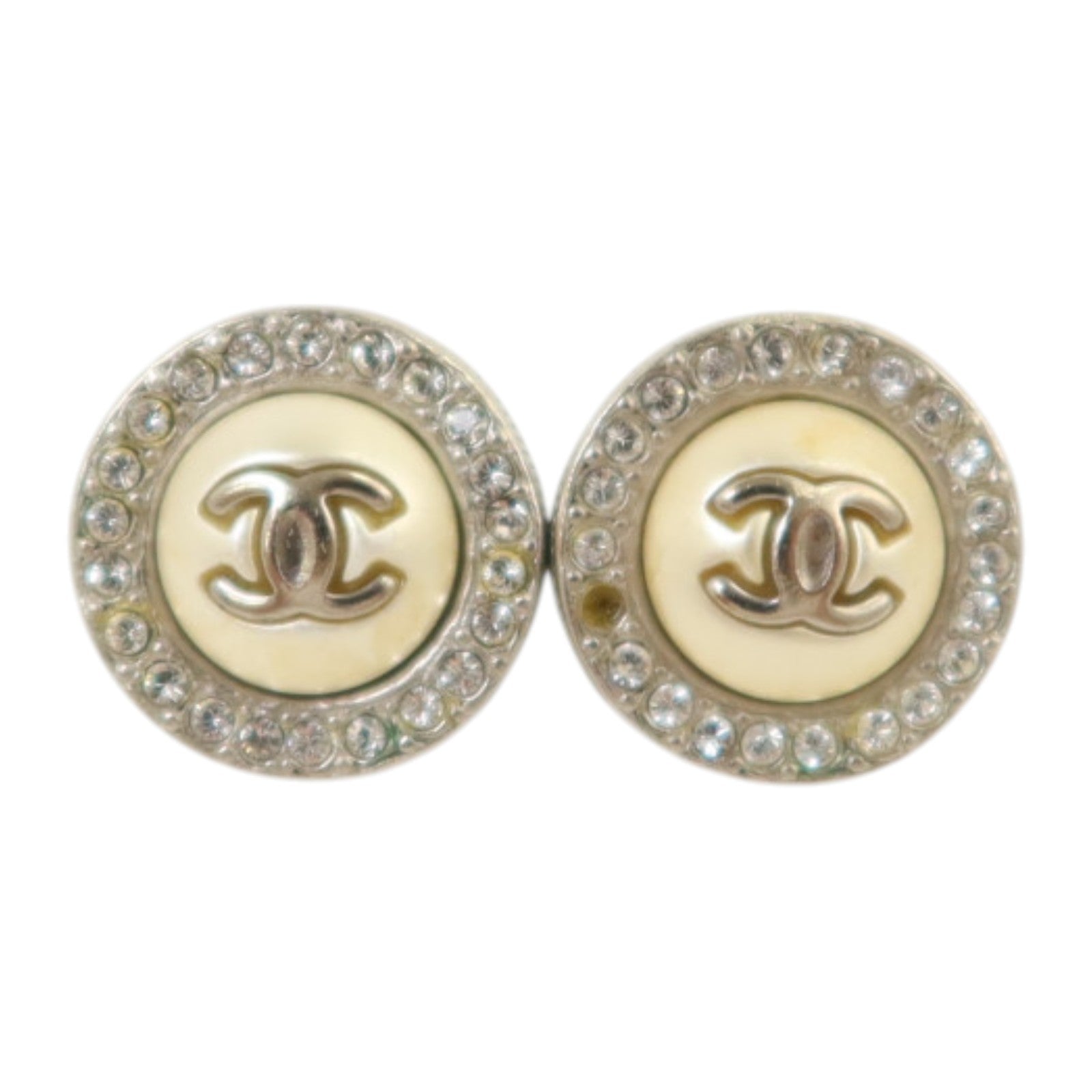 CHANEL 金屬/PVC Earrings耳環