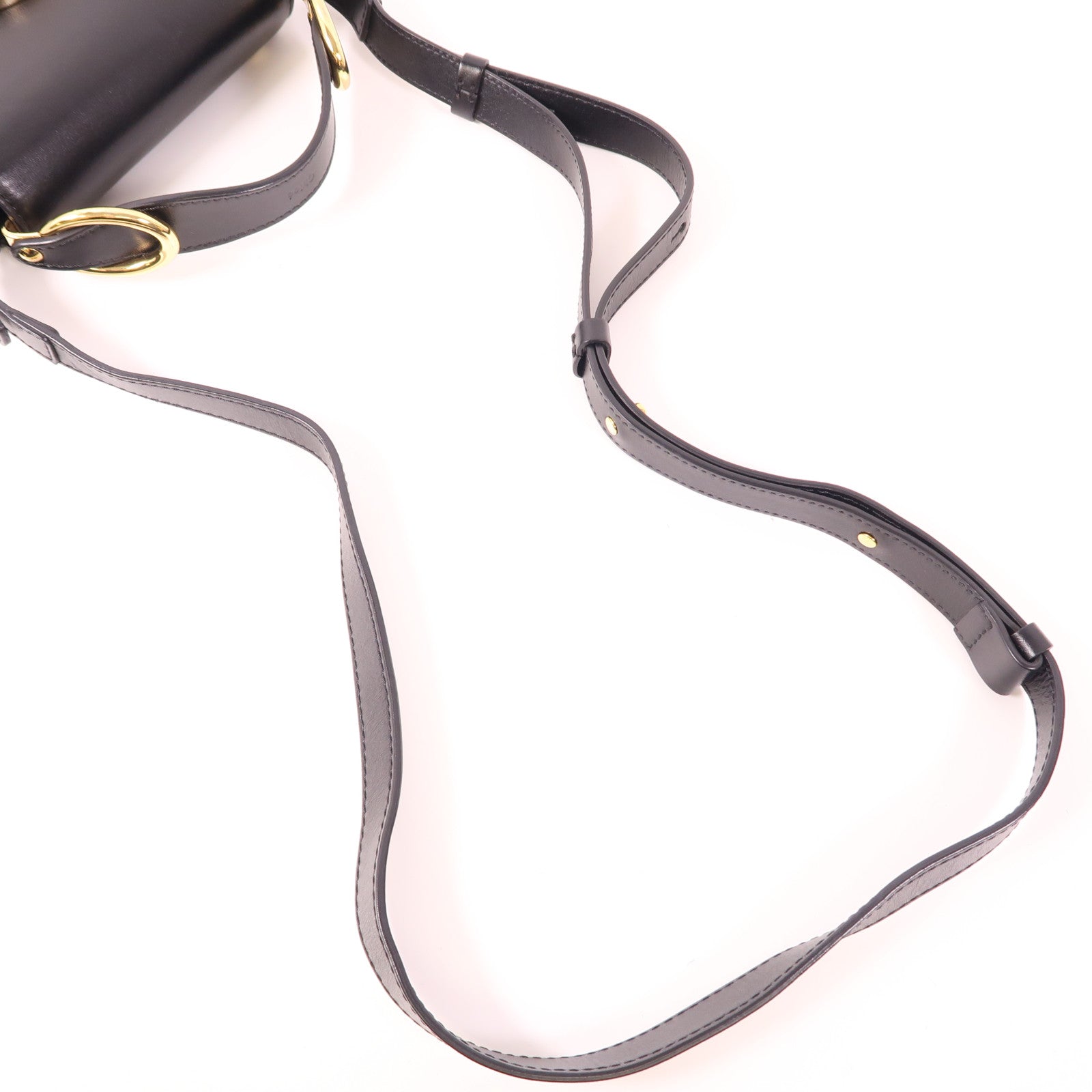 Chloe 牛皮皮革Shoulder Bag金扣手挽肩背兩用袋