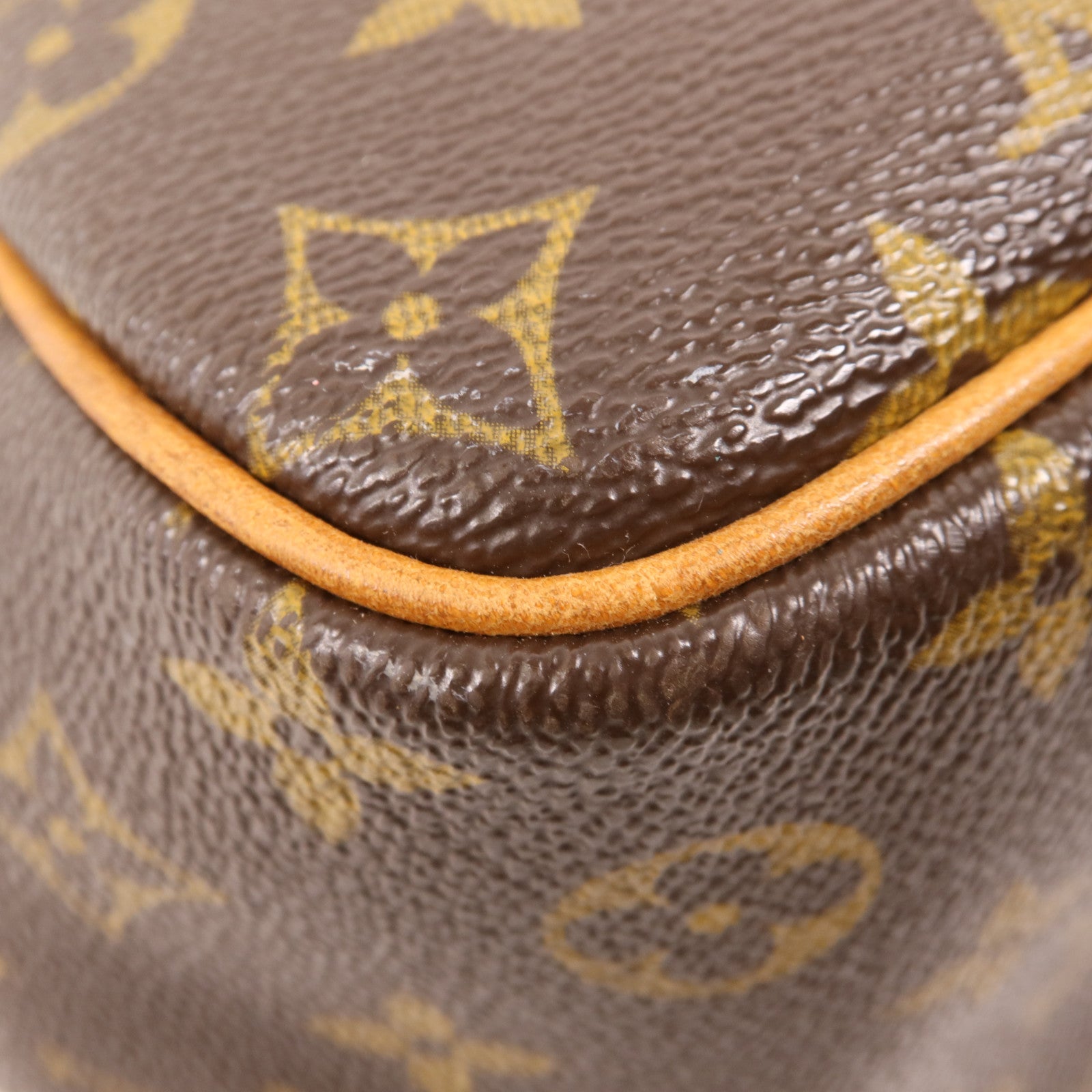 LOUIS VUITTON Monogram Deauville金扣手挽袋
