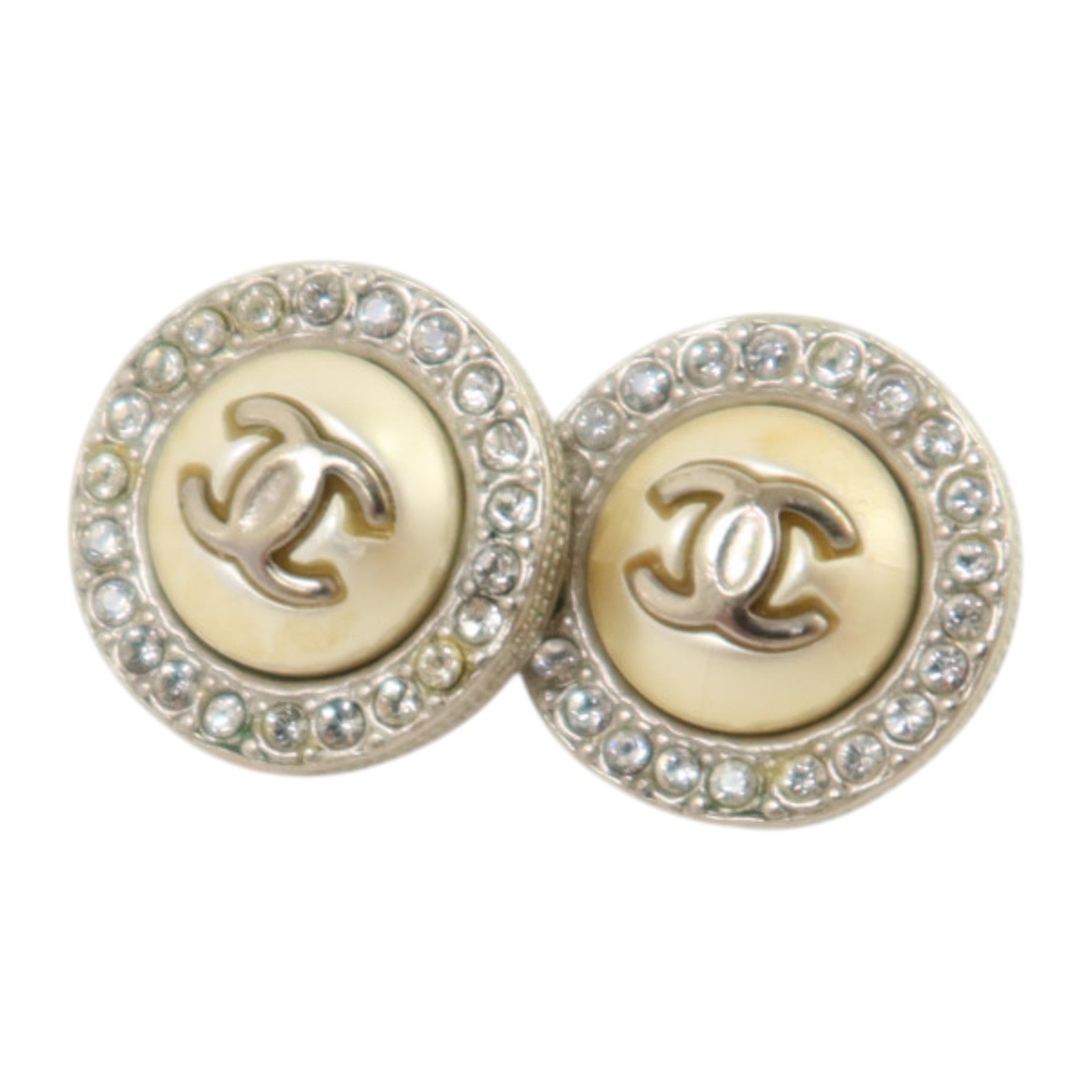CHANEL 金屬/PVC Earrings耳環