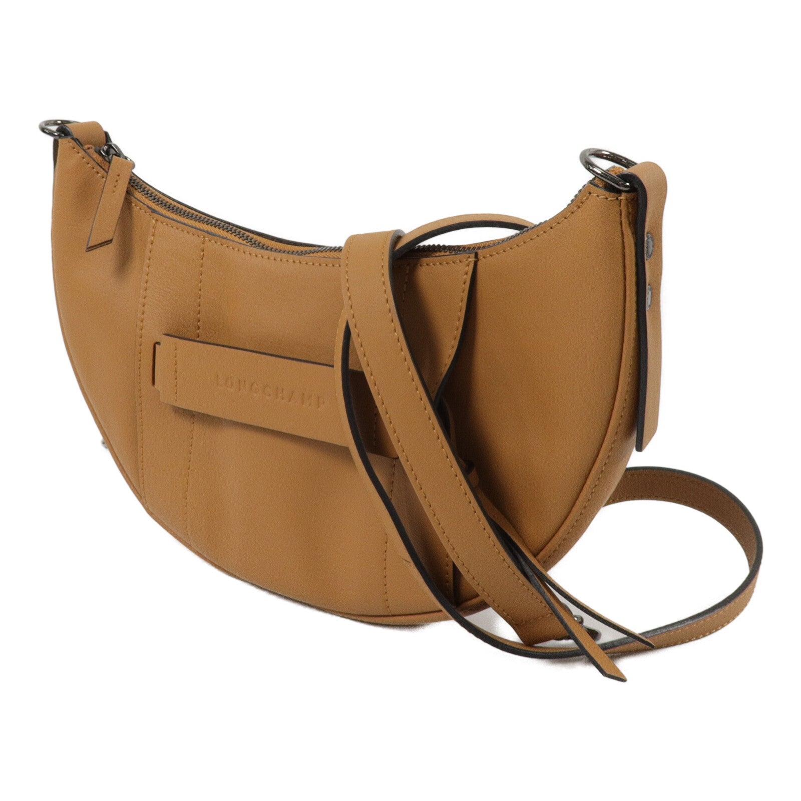 Longchamp 牛皮皮革Shoulder Bag肩背袋