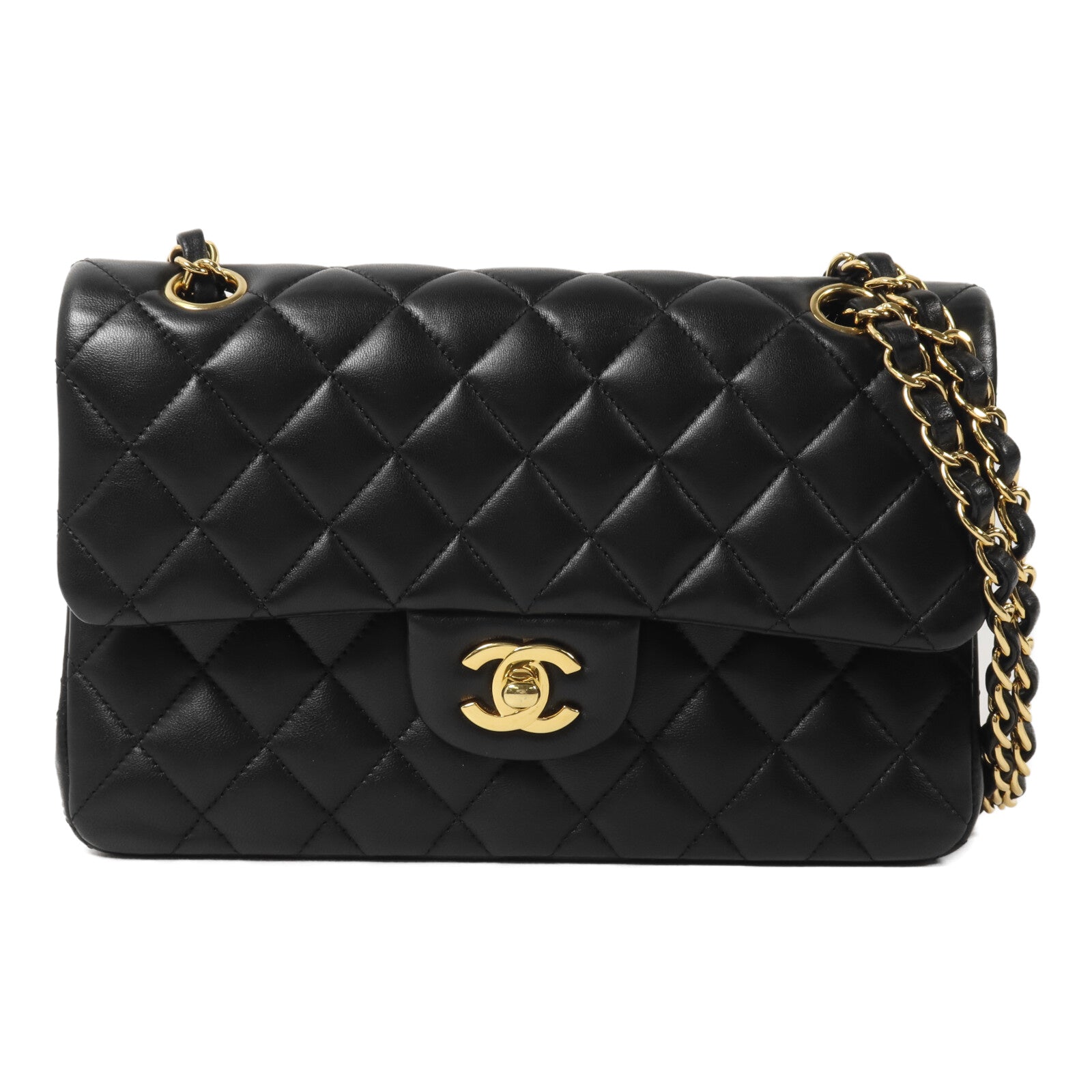 CHANEL 羊皮皮革Classic 23鏈帶肩背袋
