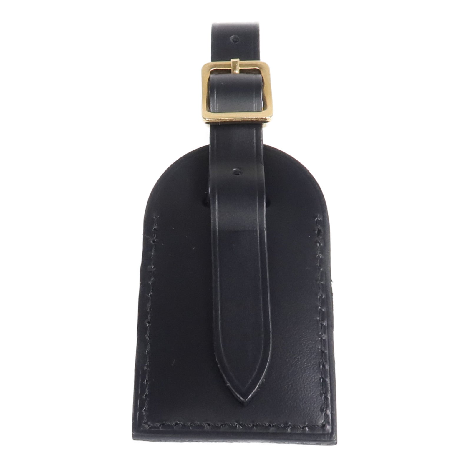 LOUIS VUITTON 【激減優惠】牛皮皮革Luggage Tag金扣掛飾